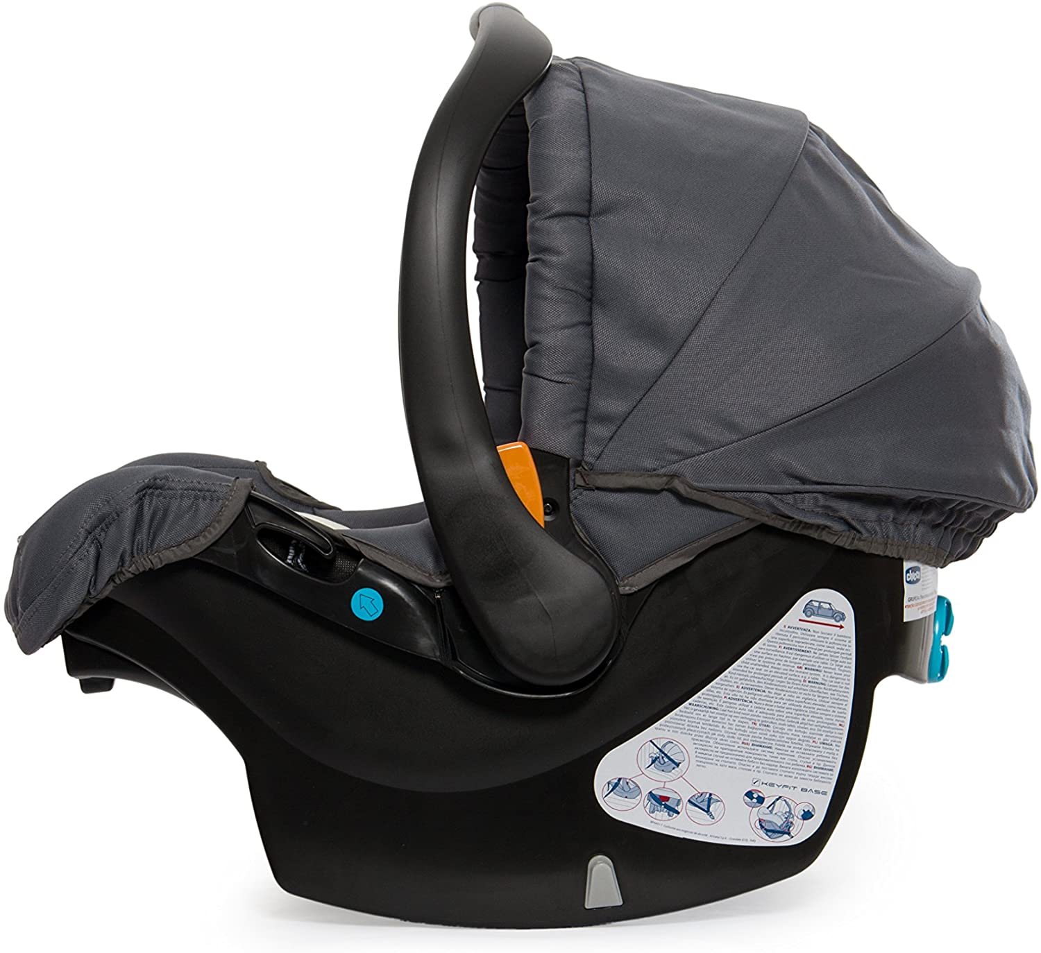 Connected Unforgettable umbrella Cadeira/Bebê Conforto Key Fit com Base 0-13 kg Night Chicco - Fátima Criança