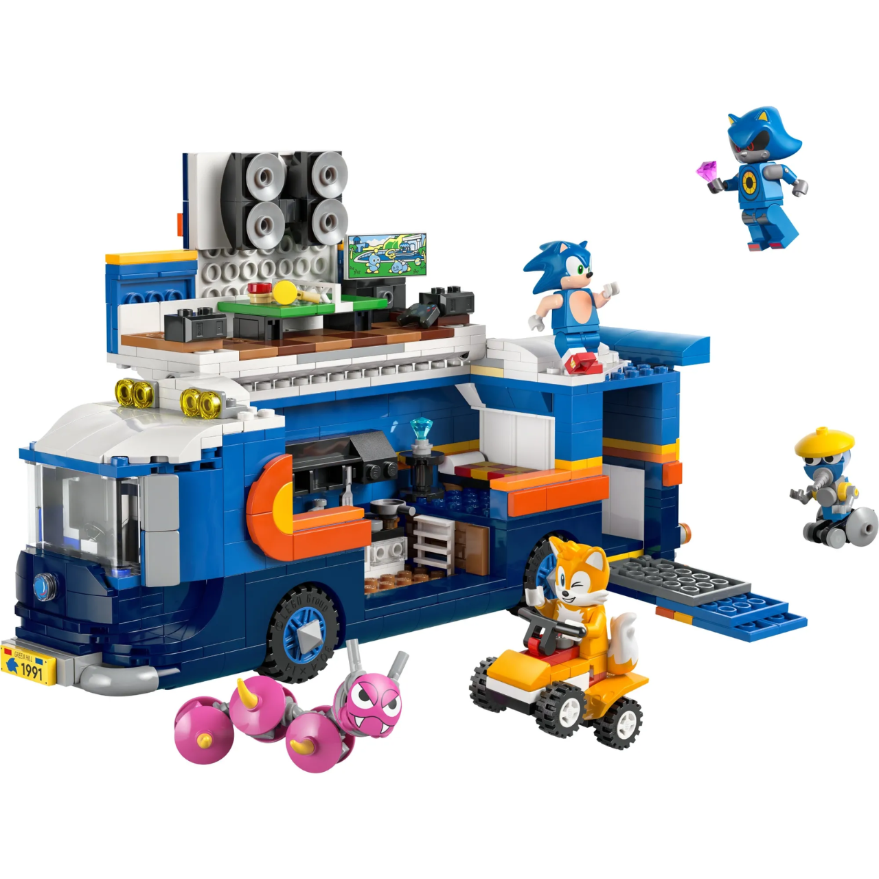 Caminhão de Comando da Equipe Sonic Lego Sonic The Hedgehog Caminhão de Comando da Equipe Sonic Lego Sonic The Hedgehog