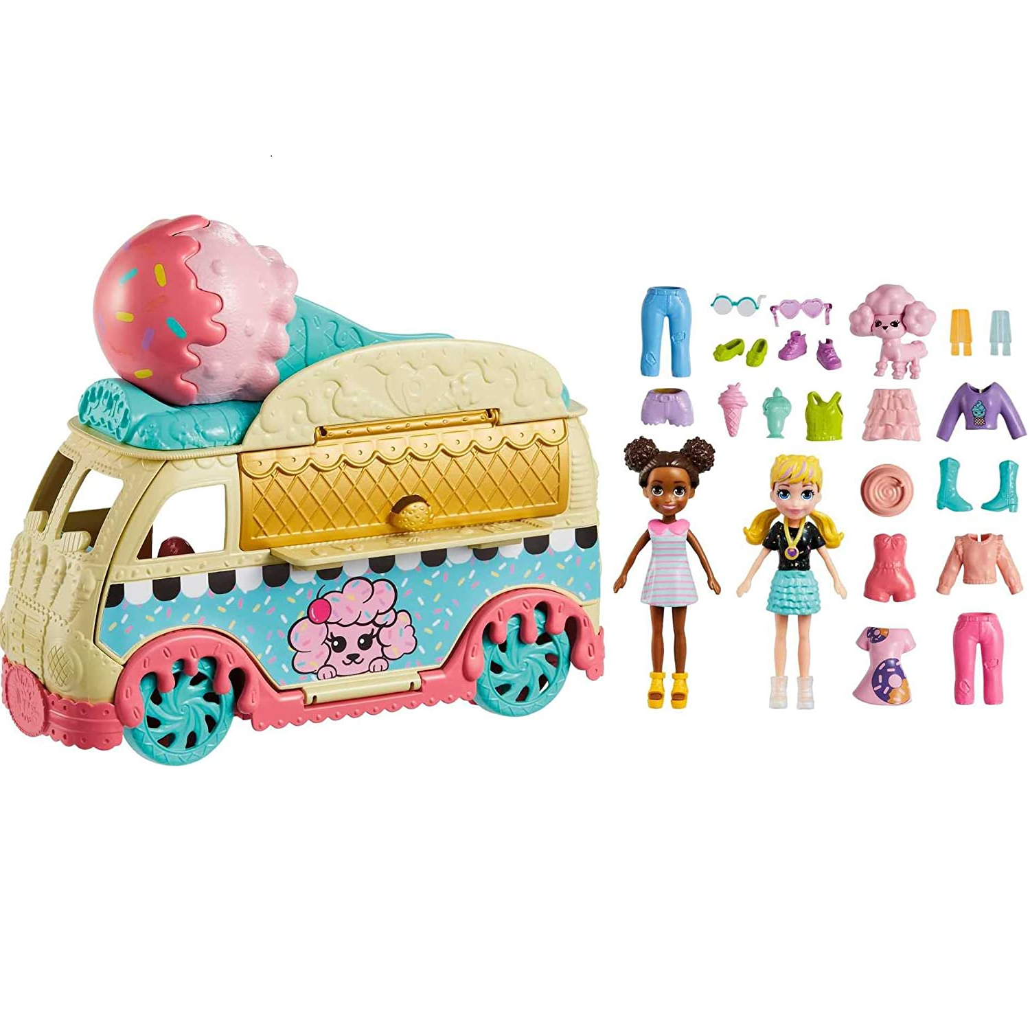 Polly Pocket Boneca E Veiculo Limousine Fashion - Mattel