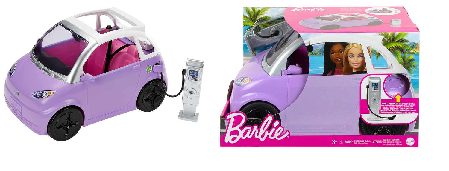 Carro da Barbie com Estação de Carregamento Mattel - Fátima Criança