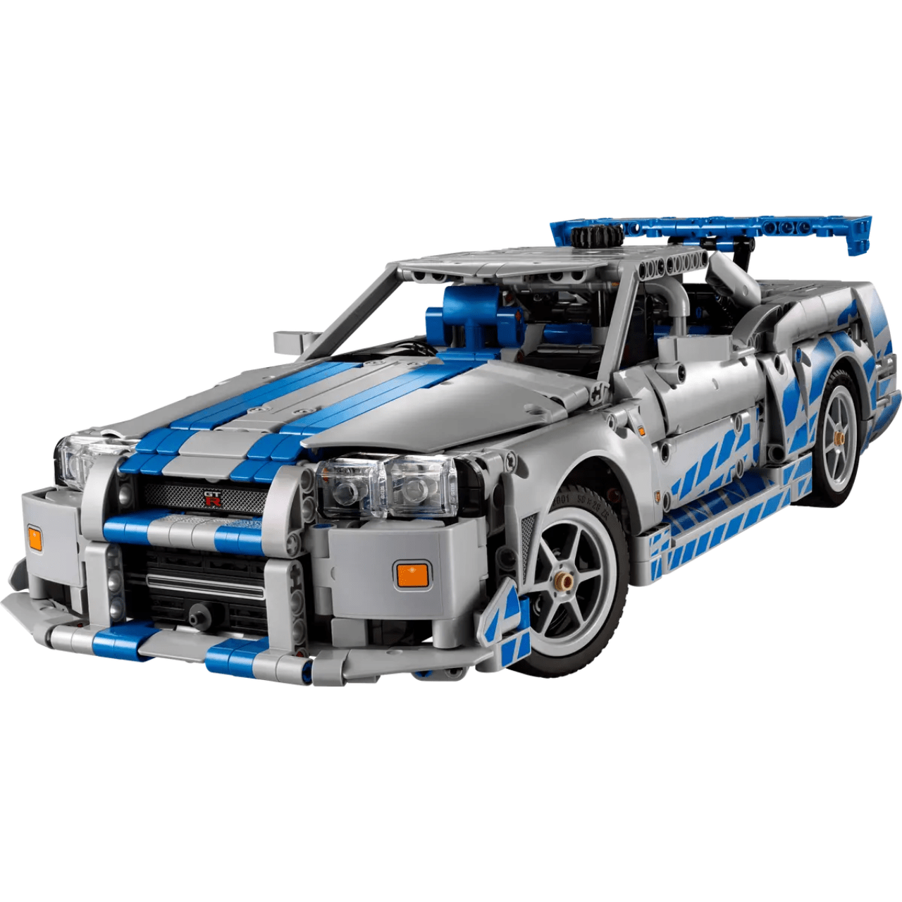 Carro Nissan Skyline GT-R R34 Velozes e Furiosos 2 Lego Technic Carro Nissan Skyline GT-R R34 Velozes e Furiosos 2 Lego Technic