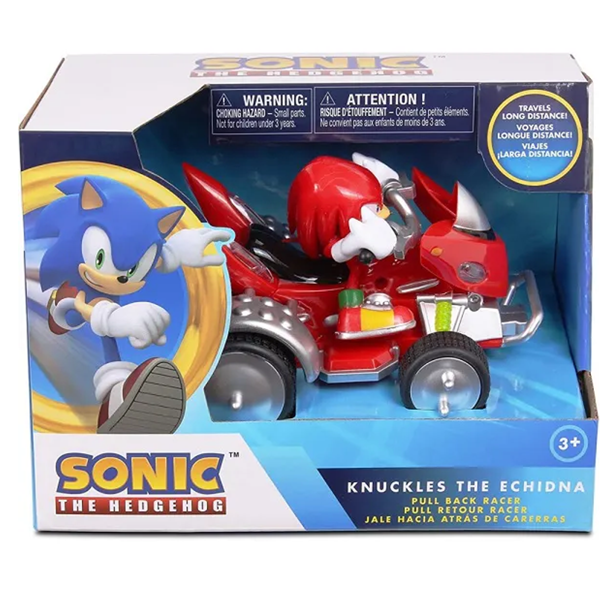 Boneco Sonic - Azul, Amarelo, Preto, Vermelho e Rosa - 14cm