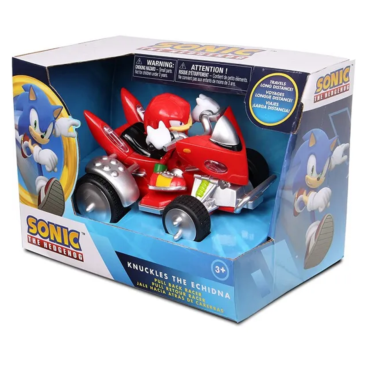 Knuckles the Echidna - Personagem do Sonic em Pelúcia - 28 Centímetros