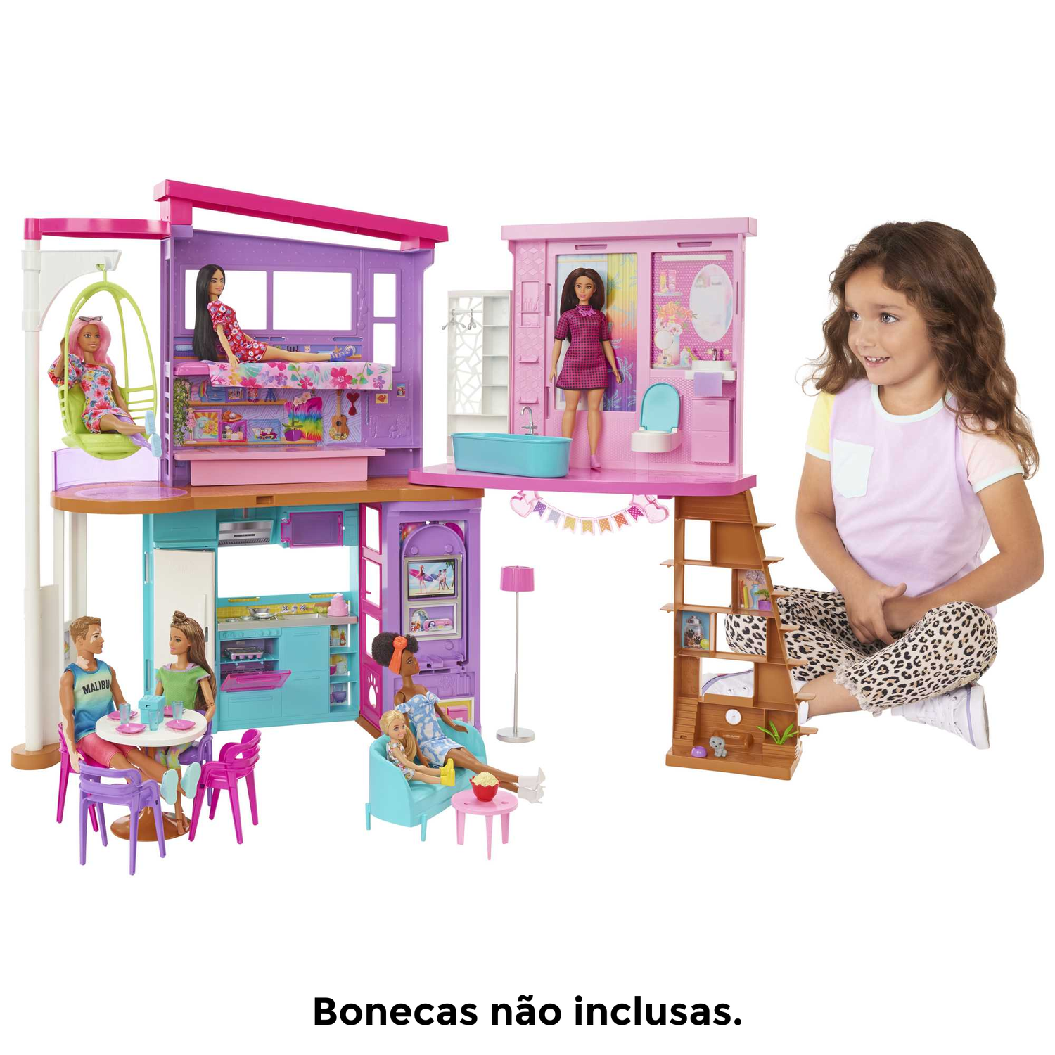 Casa Da Barbie Malibu Casinha De Boneca Mattel Original