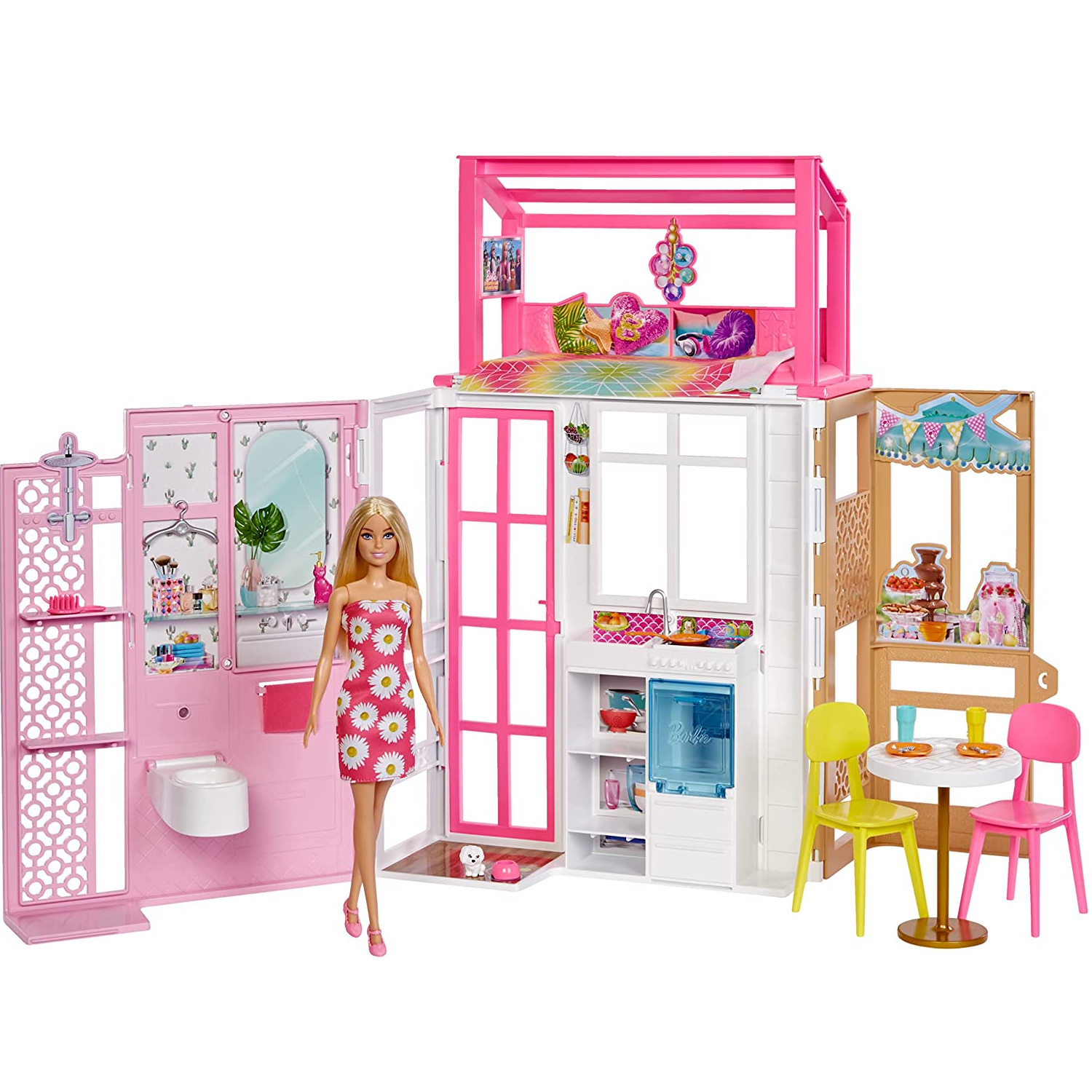 Casa Da Barbie Charmosa Que Vira Maleta  Mattel Oficial - Manias da Karla  do  - Loja Virtual