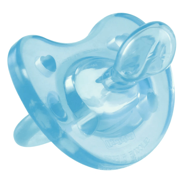 Chupeta de Silicone Physio Soft Ortodôntica +12 Meses Azul Chicco