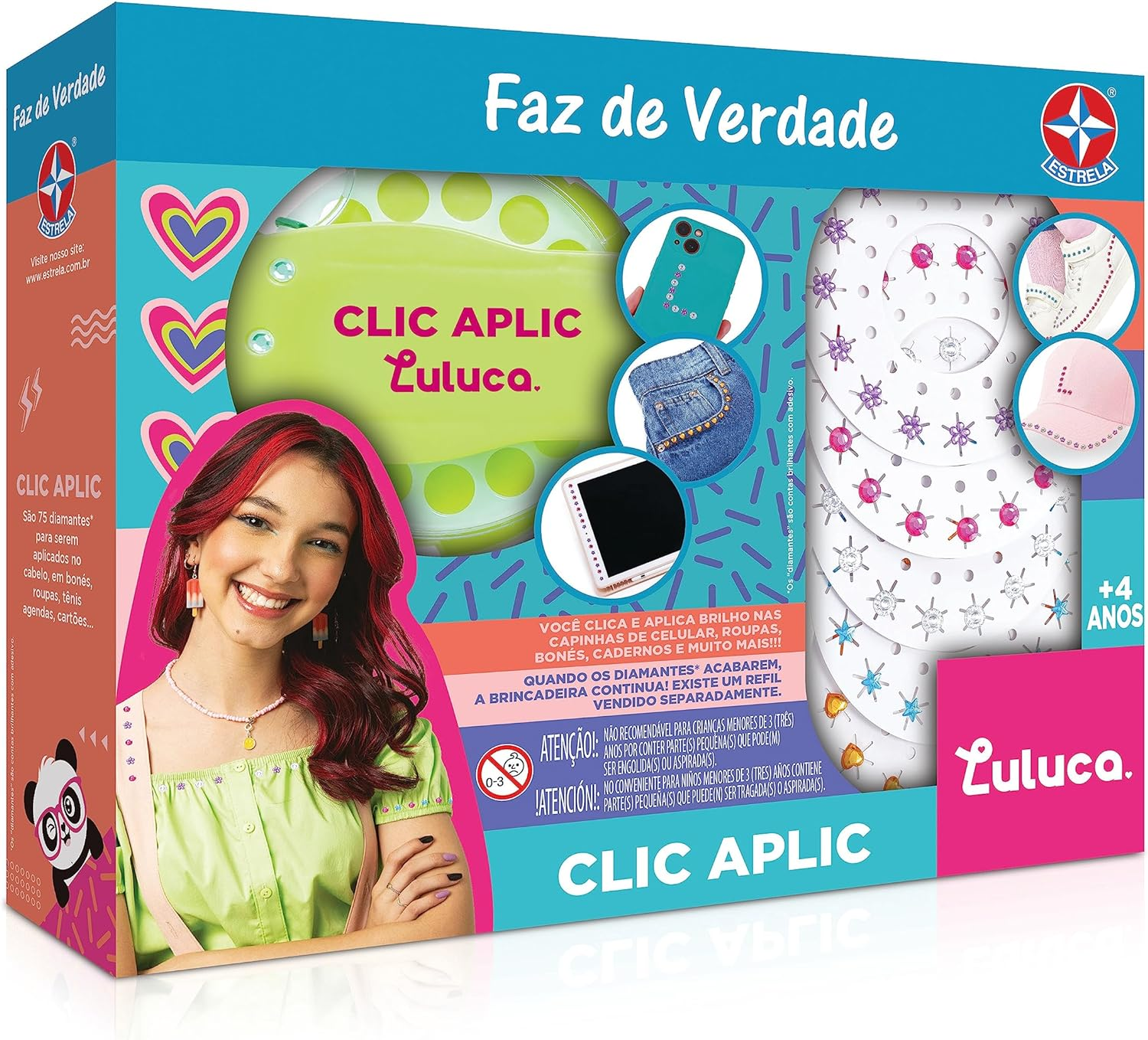 Kit Pulseiras com Diamantes da Luluca - Estrela - Estrela