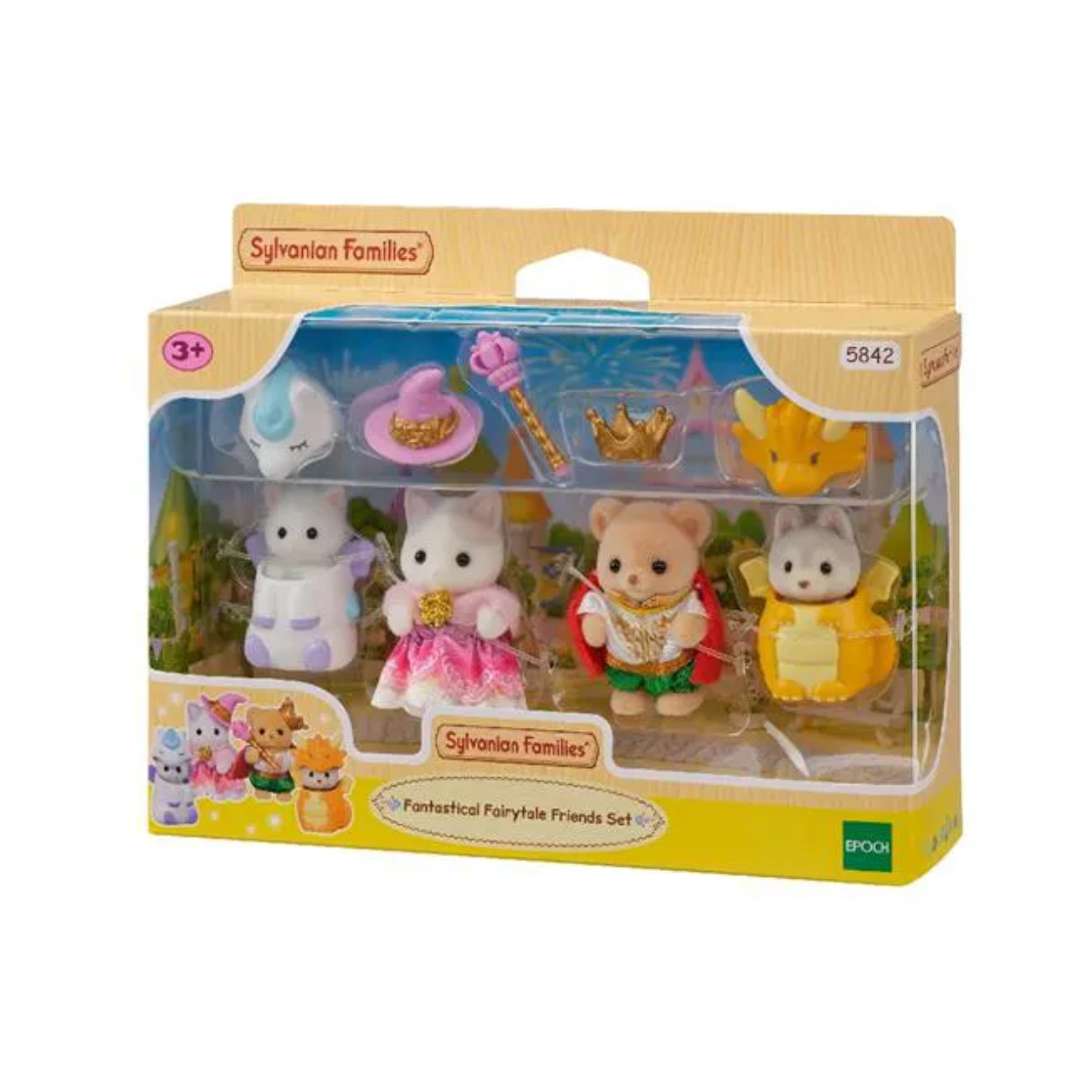Conjunto Amigos de Contos de Fadas Fantásticos Sylvanian Families Epoch Conjunto Amigos de Contos de Fadas Fantásticos Sylvanian Families Epoch