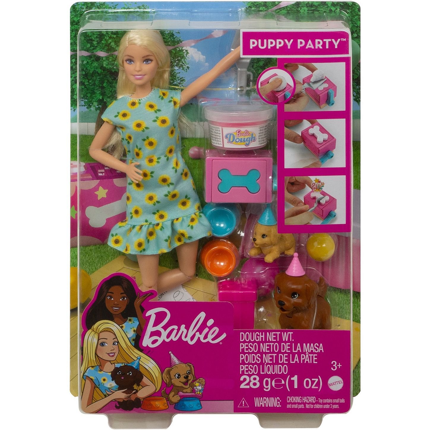 Mattel genuína barbie festa moda boneca conjunto princesa boneca