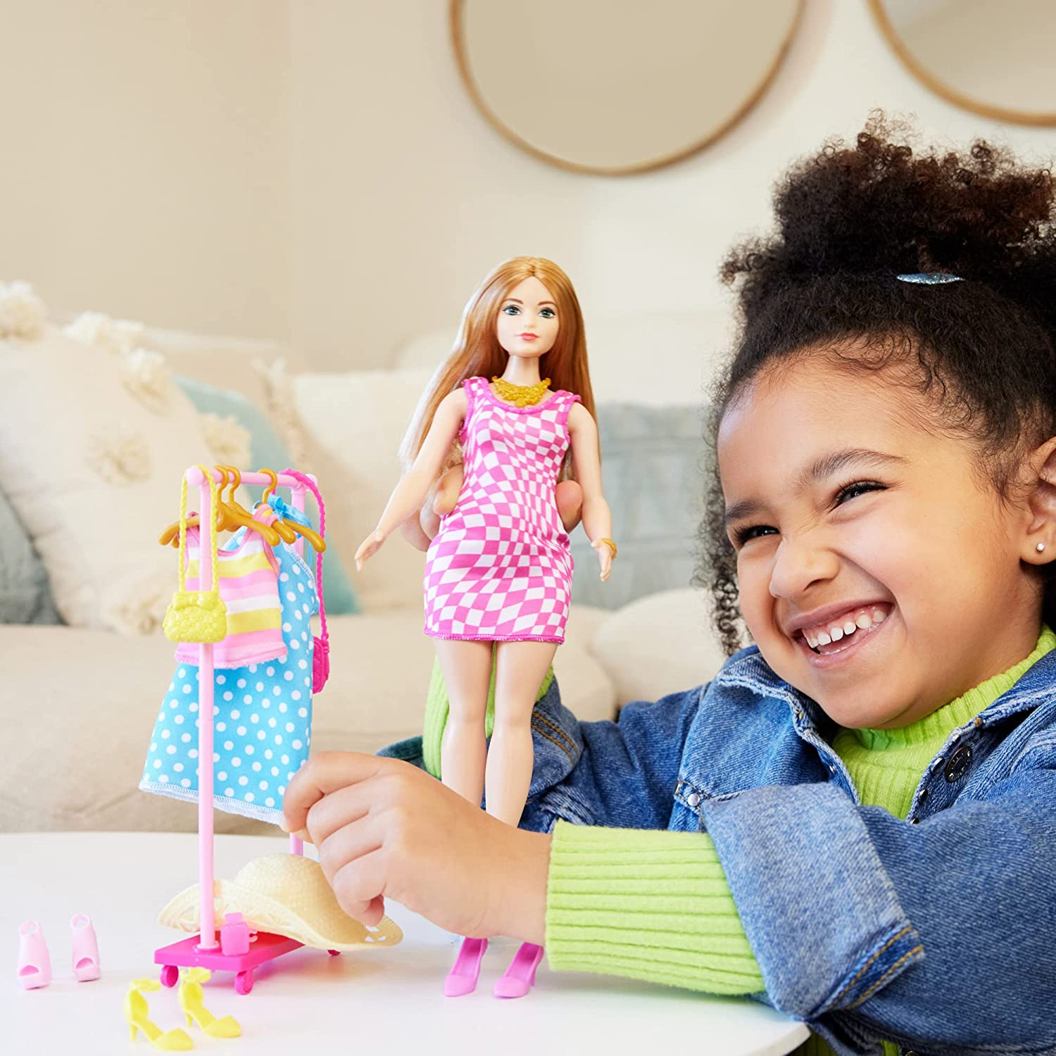 Barbie O Filme Conjunto de Brinquedo Quarto dos Sonhos para crianças a  partir de 3 anos : : Brinquedos e Jogos