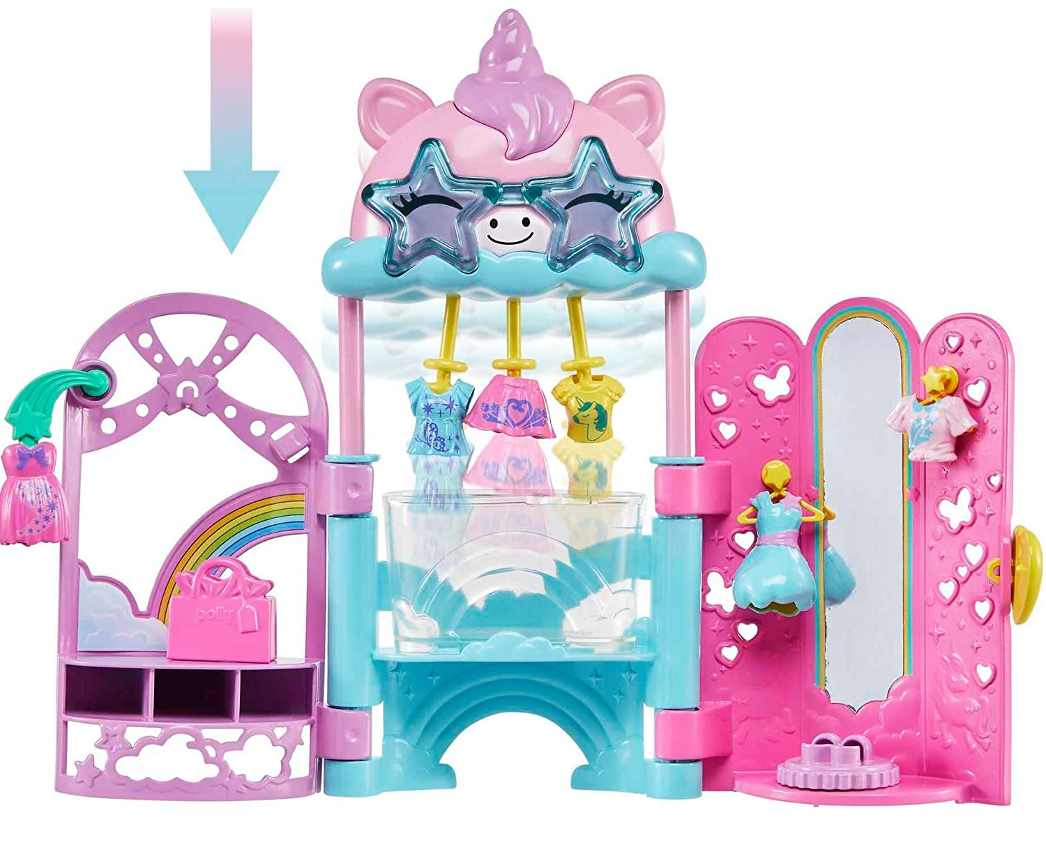 Conjunto Boutique de Moda Polly Pocket Mattel - Fátima Criança, jogos da  polly pet shop 