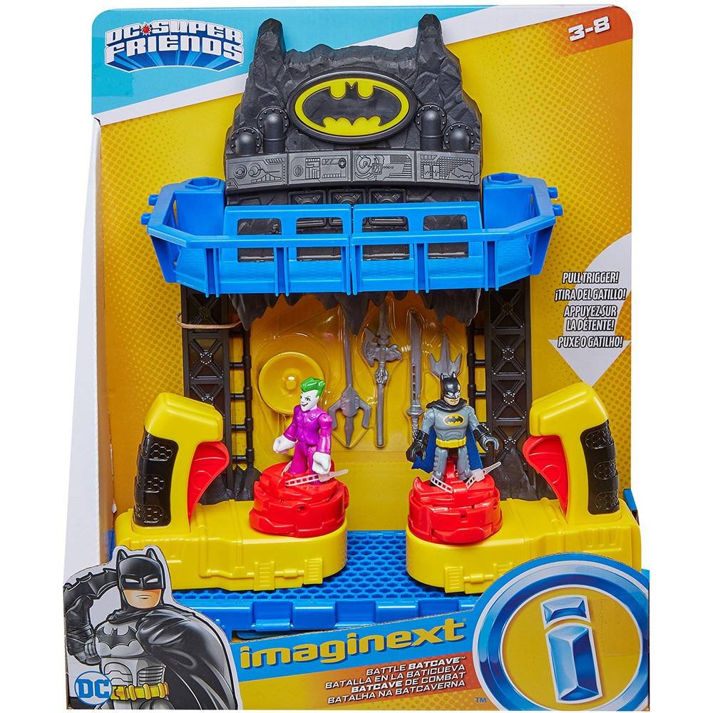 Conjunto Imaginext Batalha na Batcaverna Mattel