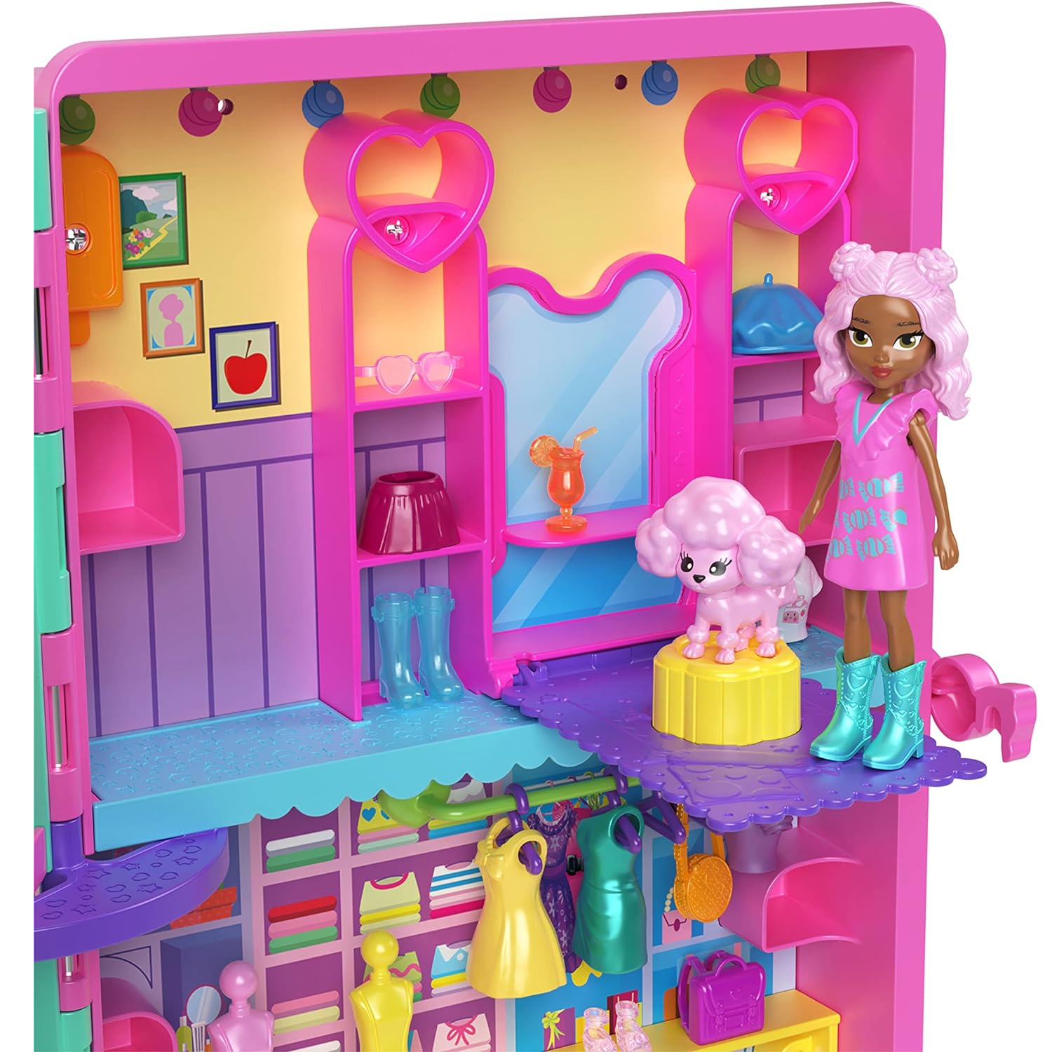 Polly Pocket Boneca 2 Amigas Hora de Brincar - Mattel