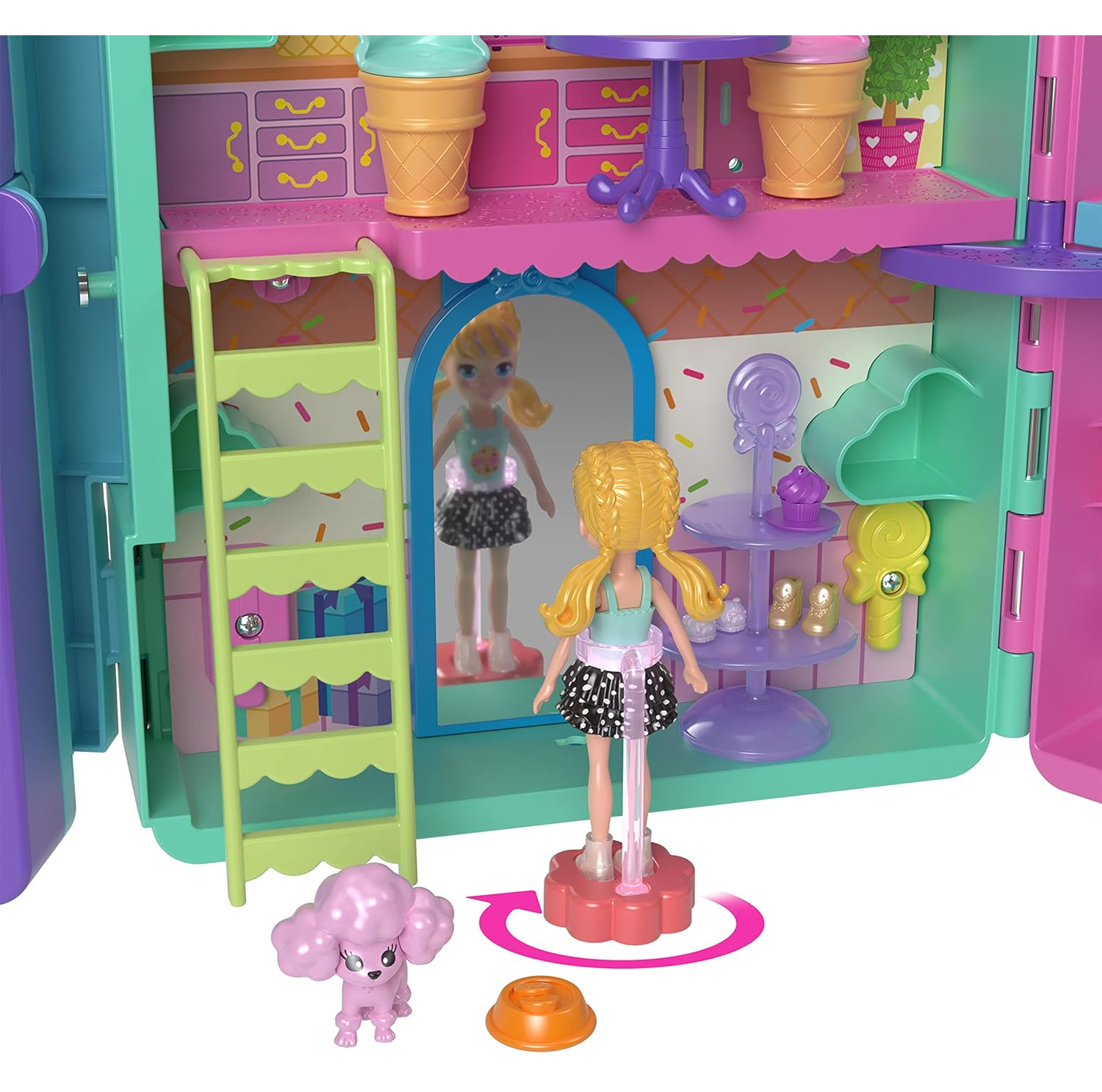 Conjunto Boutique de Moda Polly Pocket Mattel - Fátima Criança