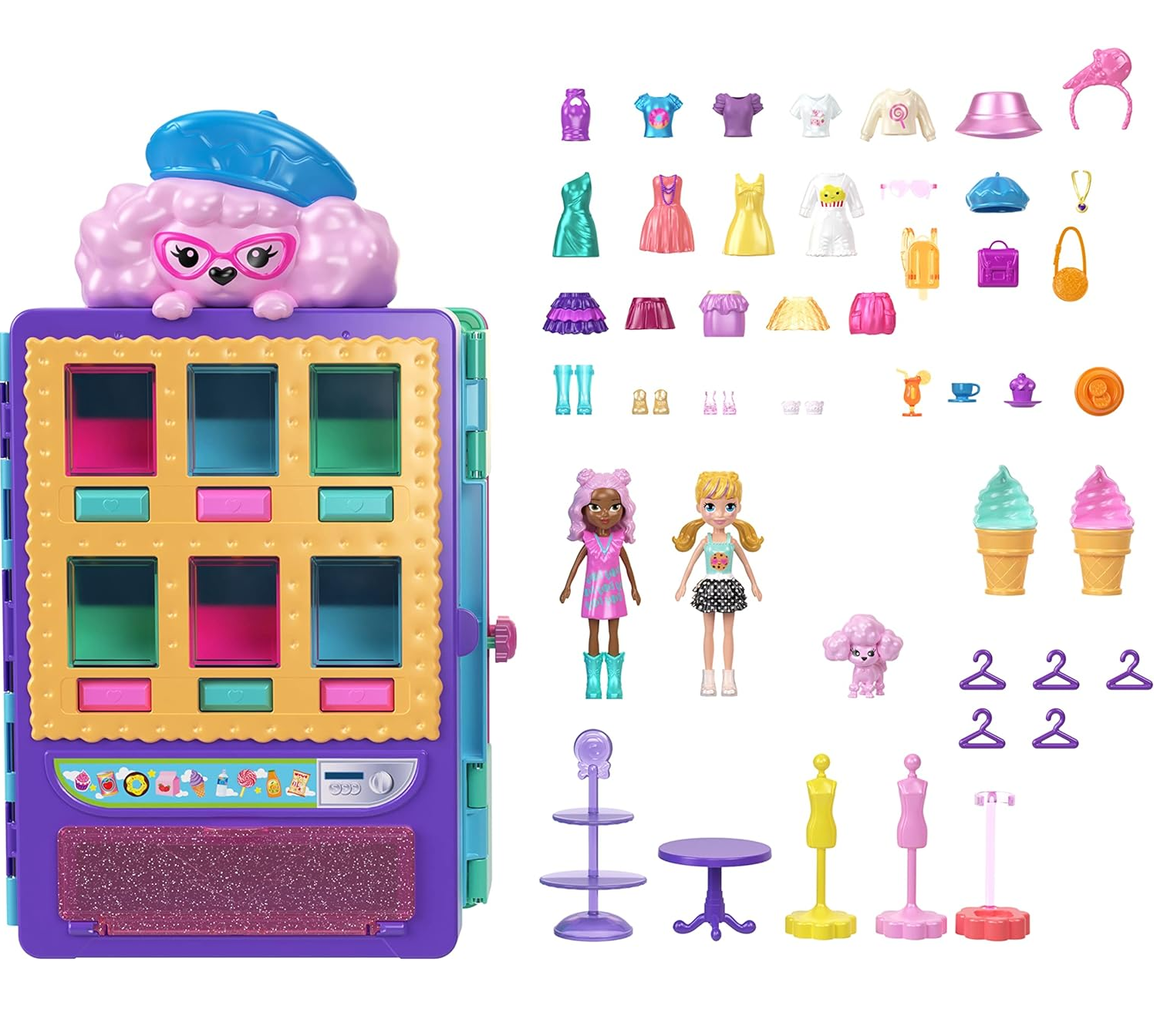 Boneca Polly Pocket Infantil Conjunto Moda Infantil Mattel - Loja Zuza  Brinquedos