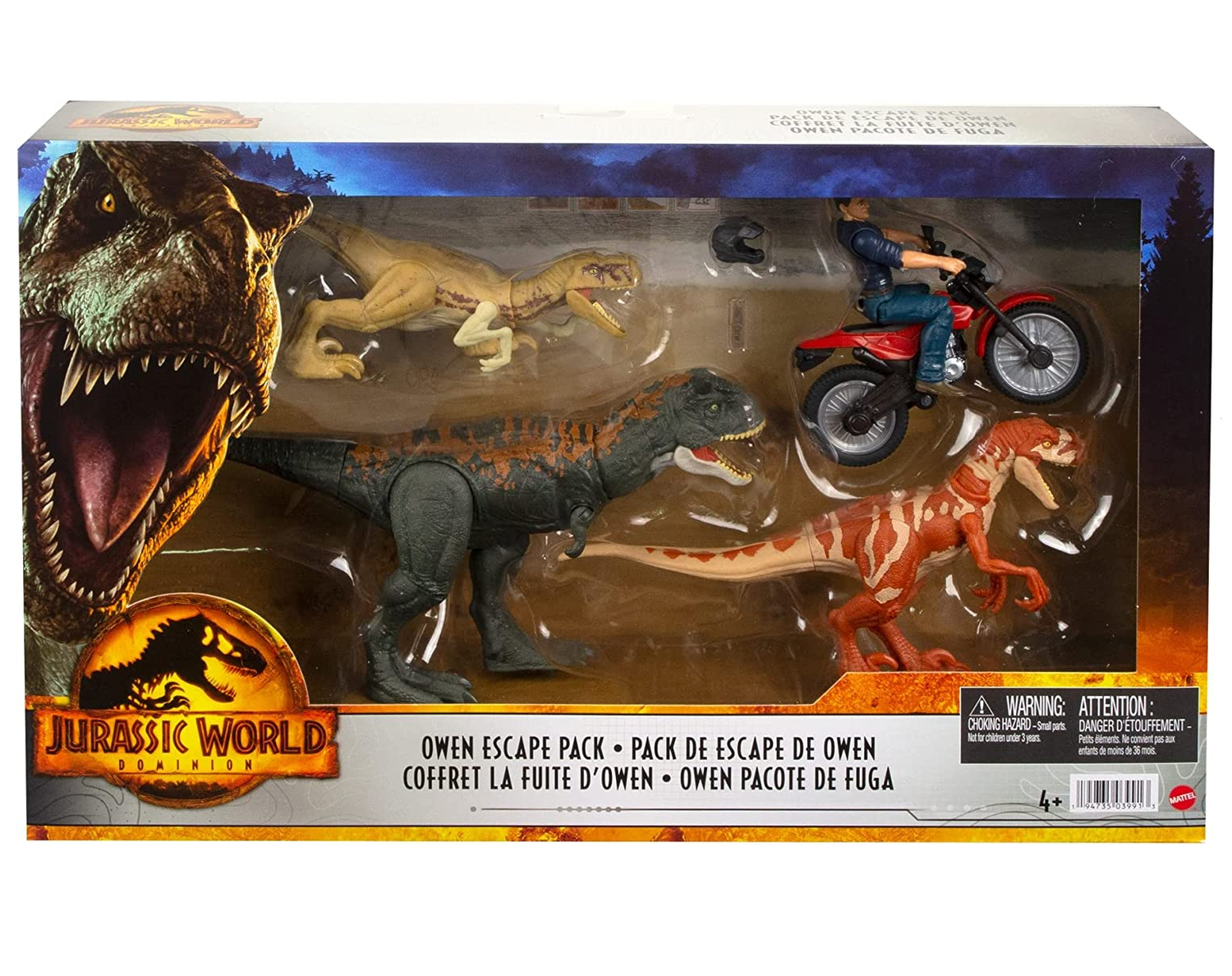 Dinossauro Grande T-Rex Dino Planet Vinil 48 cm.