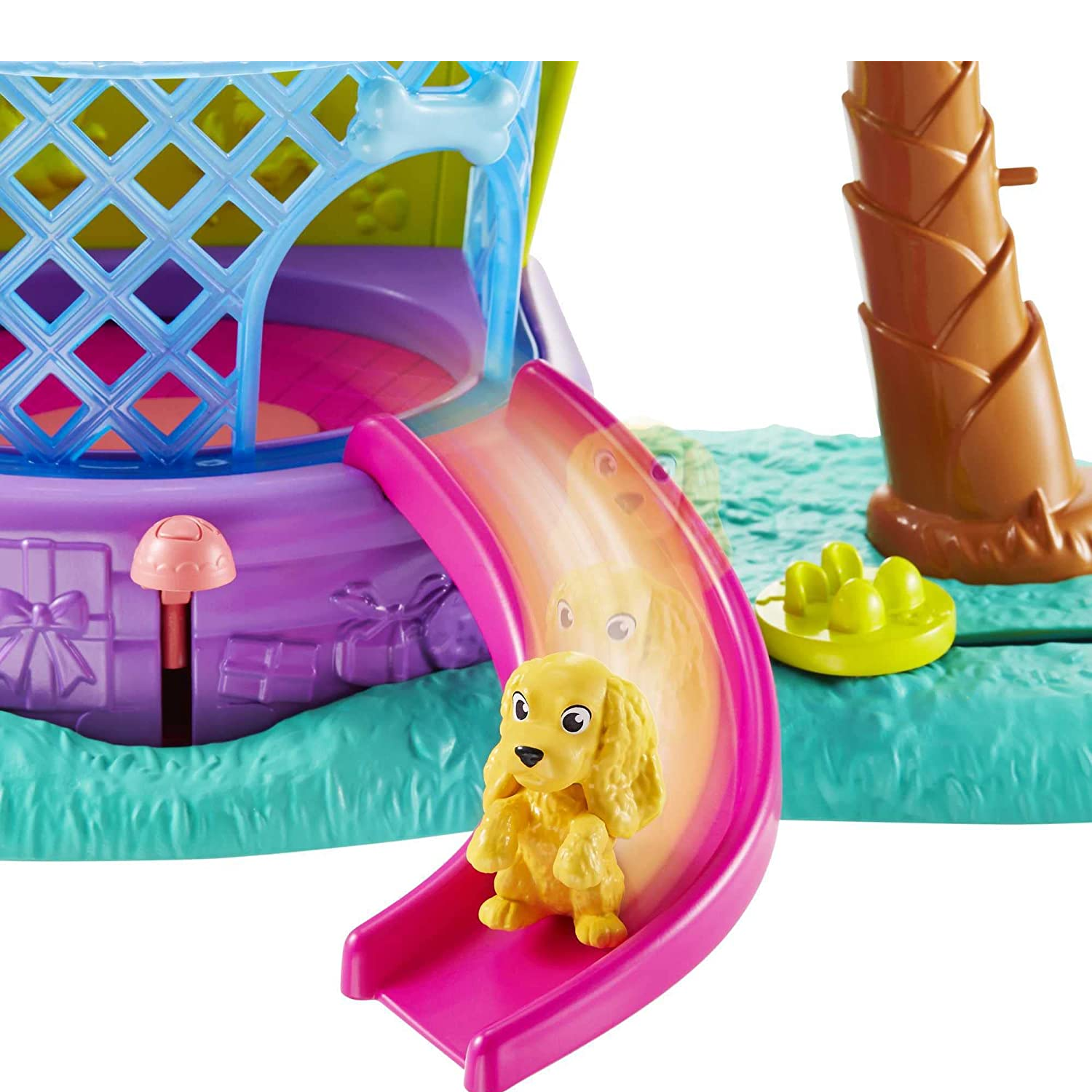 Conjunto Parque de Diversões dos Cachorrinhos Polly Pocket Mattel - Fátima  Criança