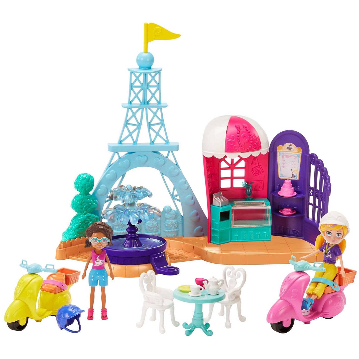 Polly Pocket Quarto Transformável Da Polly - Mattel