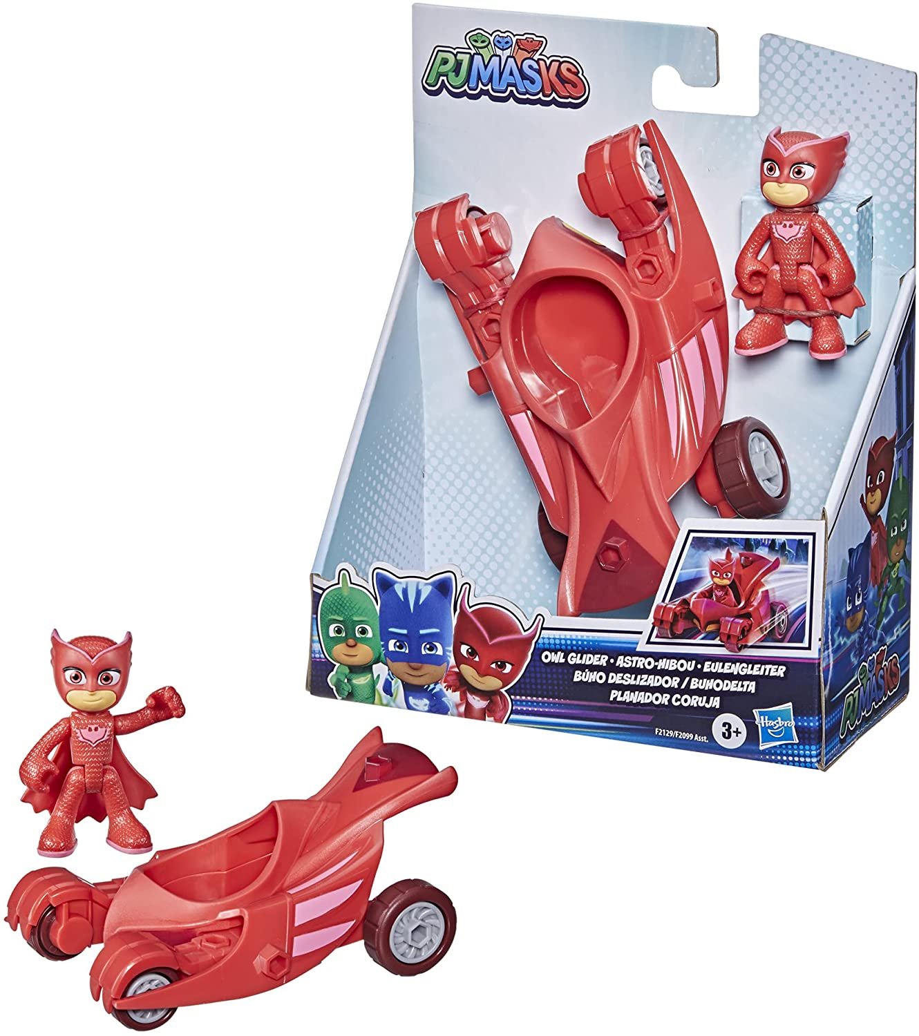 Conjunto Planador Coruja e Corujita PJ Masks Hasbro - Fátima Criança