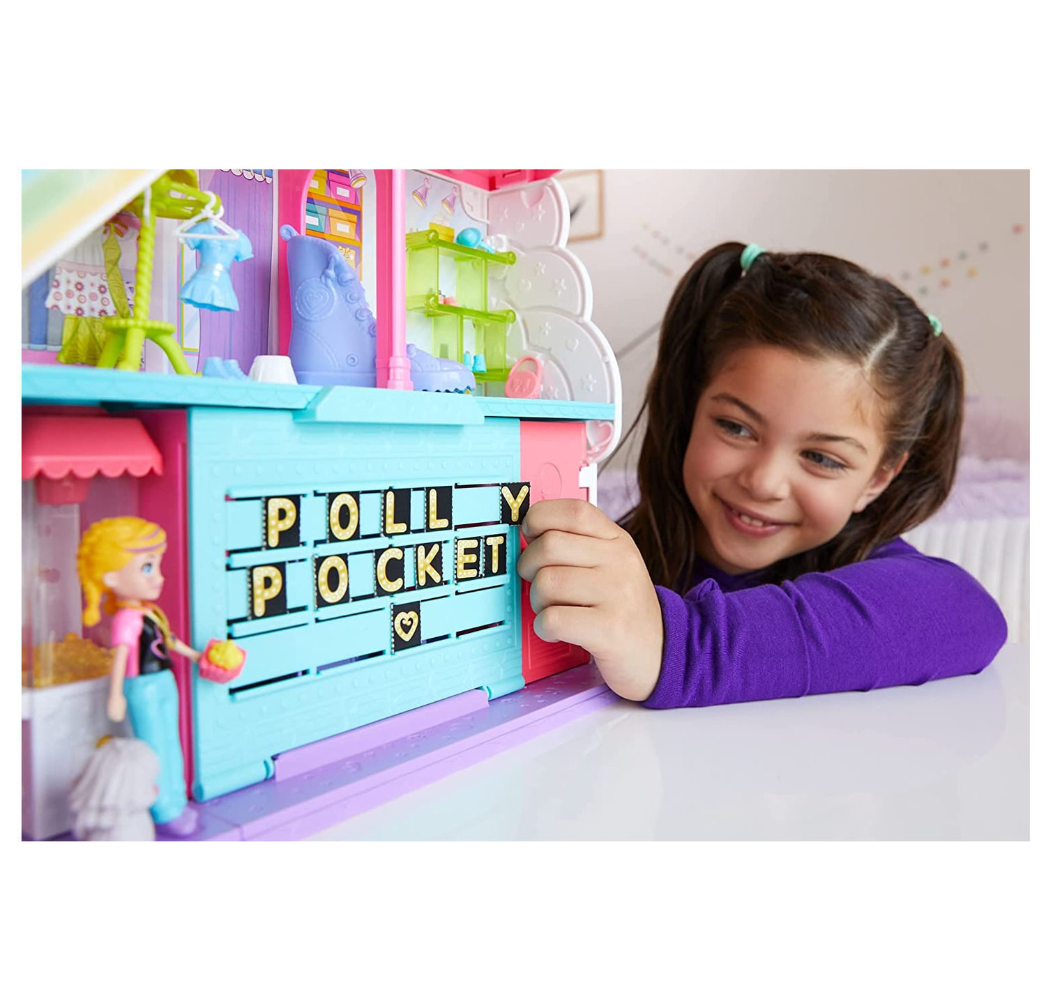 Bonecas - Polly Pocket - Shopping Doces Surpresas MATTEL