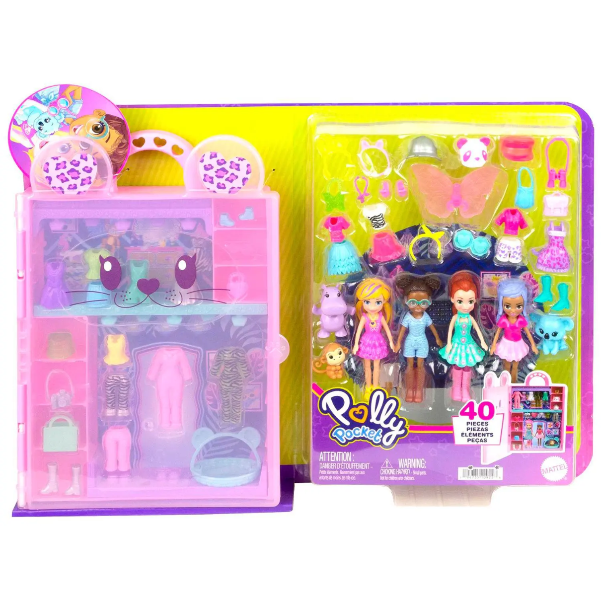 Conjunto Boutique de Moda Polly Pocket Mattel - Fátima Criança