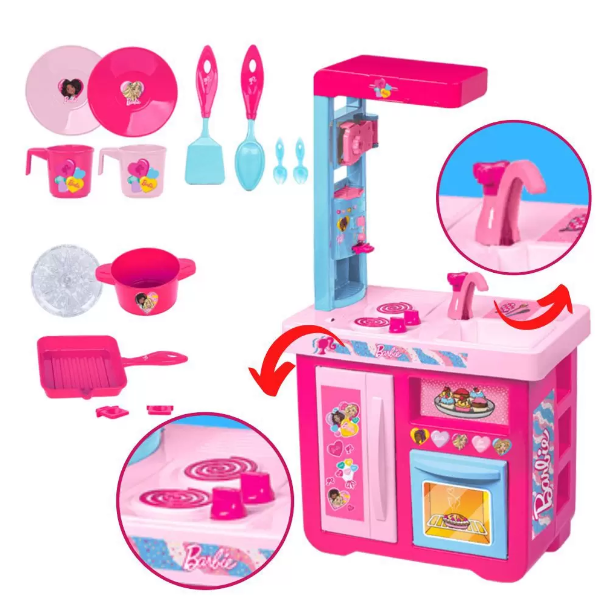 Cozinha Infantil Master Chef Barbie Cotiplás - 2490