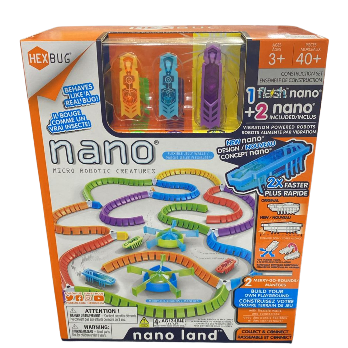 Criaturas Micro Robóticas Nano Land Hexbug Sunny Criaturas Micro Robóticas Nano Land Hexbug Sunny