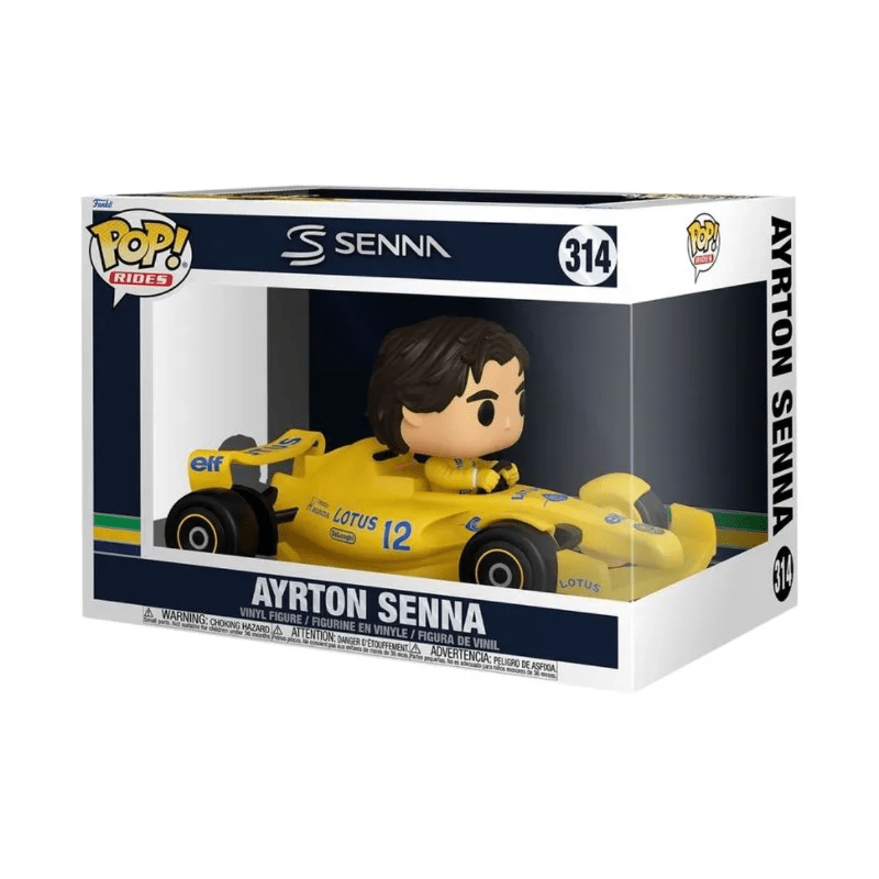 Deluxe Lotus Ayrton Senna 314 Funko POP! Rides Candide Deluxe Lotus Ayrton Senna 314 Funko POP! Rides Candide