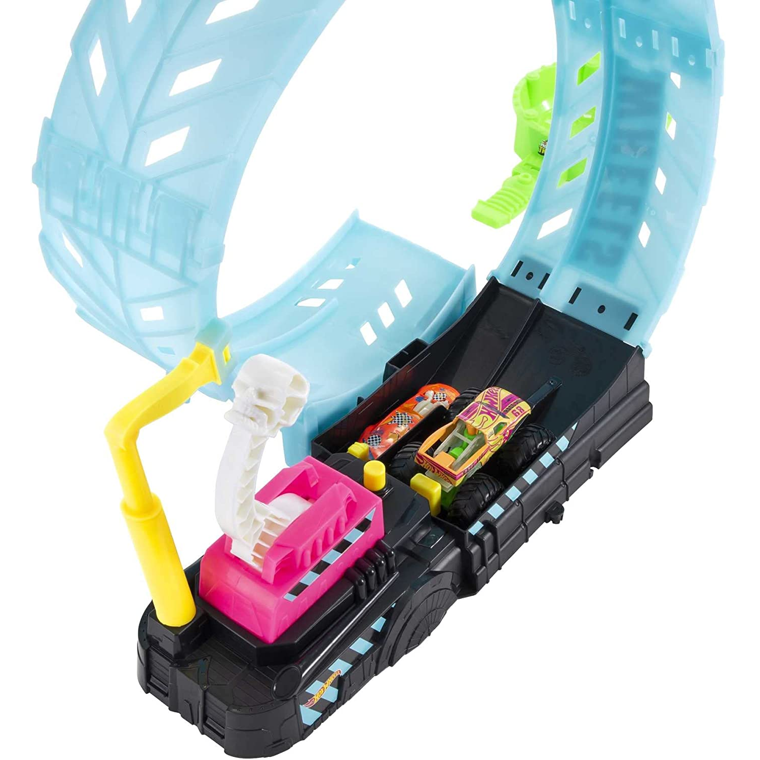 Pista hot wheels campeonato loop