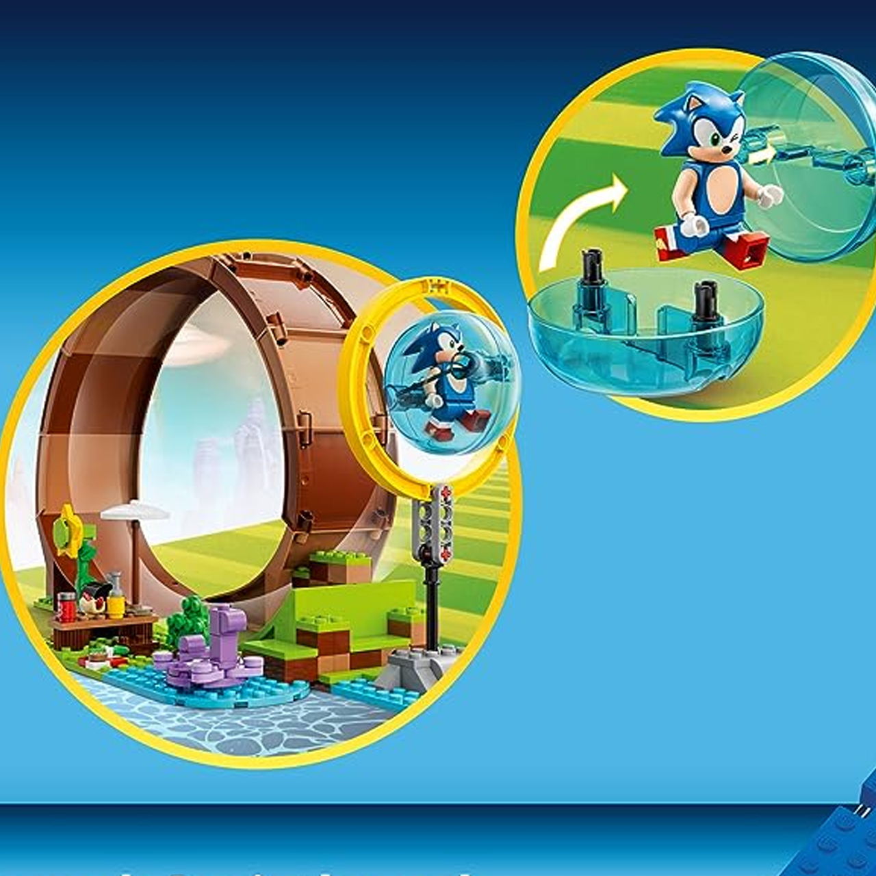 Prime Arcade - A LEGO anunciou que vai lançar um conjunto do Sonic the  Hedgehog, que será inspirado na fase Green Hill Zone do jogo Sonic Mania.  😍 A coleção que terá