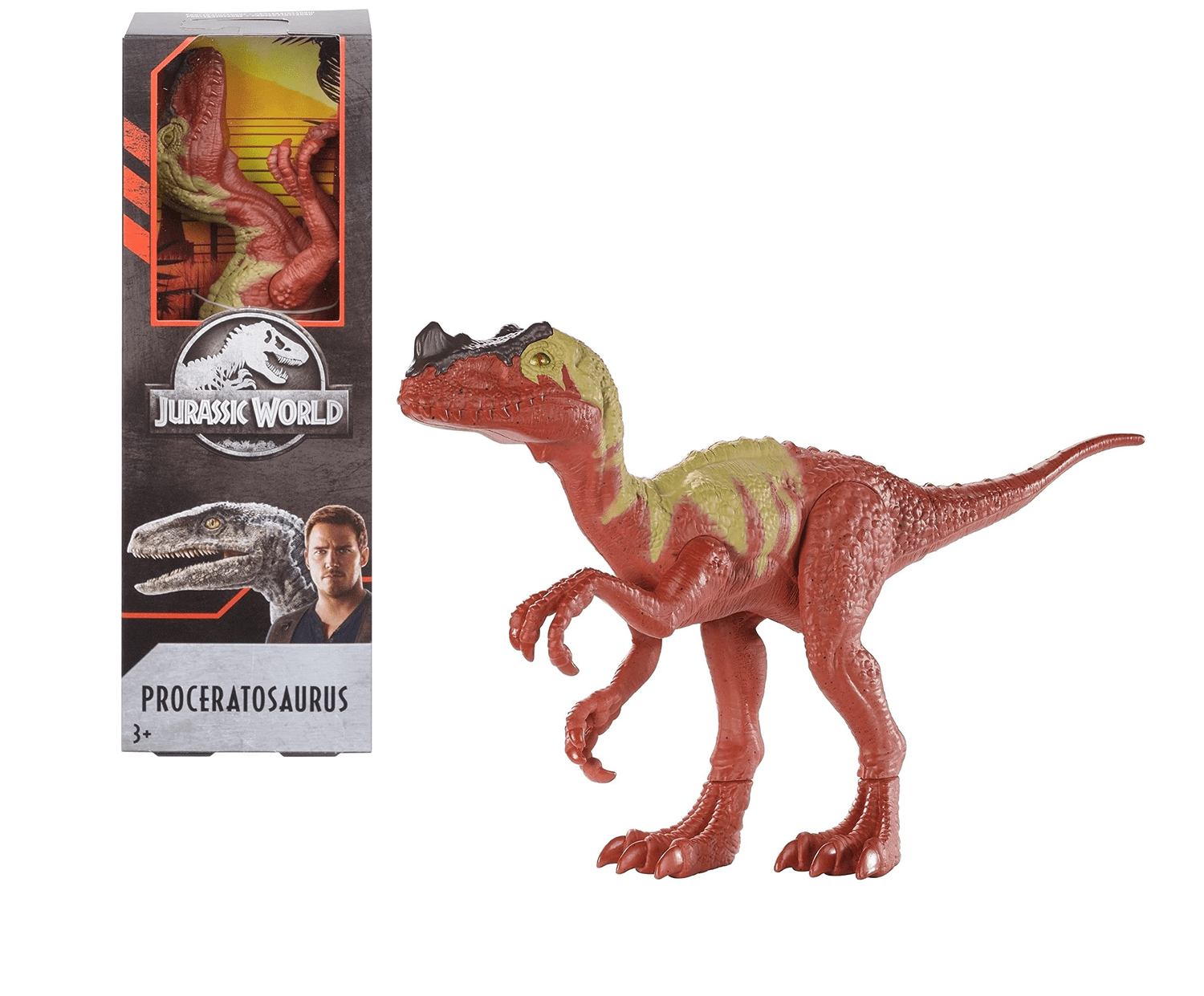 Comprar Jurassic World dinossauro Ampelosaurus grande ação de Mattel