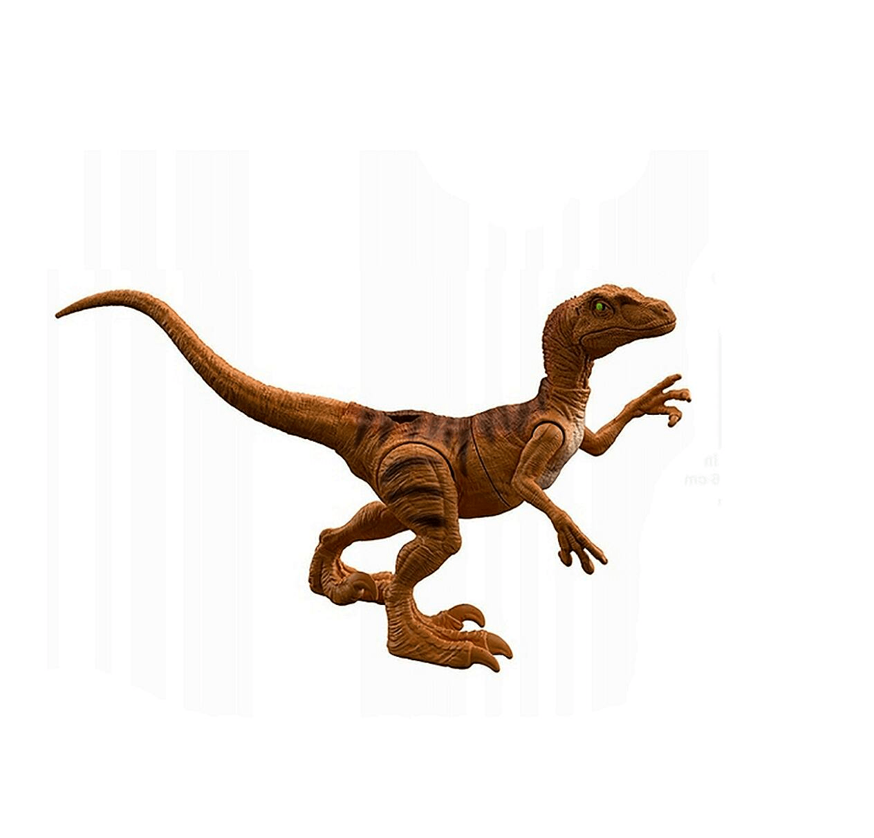 Dinossauro Velociraptor Boneco Jurássico + Jogo Double Dino em
