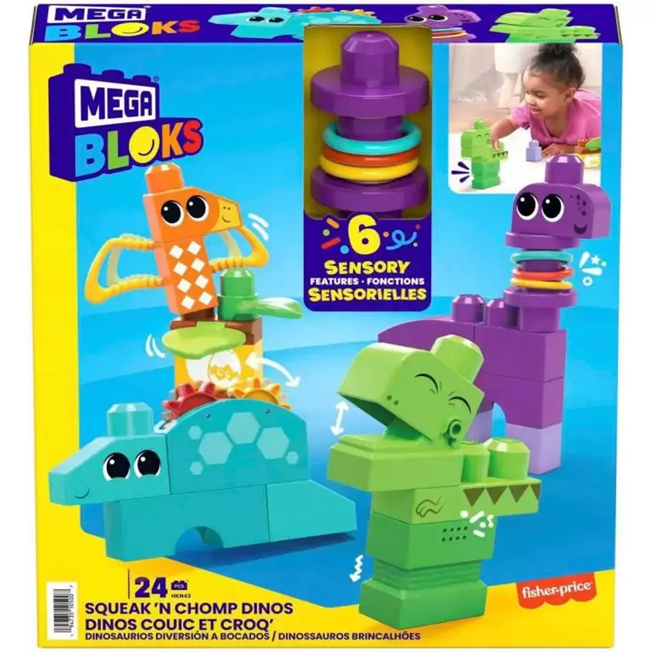 Blocos de Montar - Mega Bloks - Sacola com 80 Peças - Azul - Fisher-Price