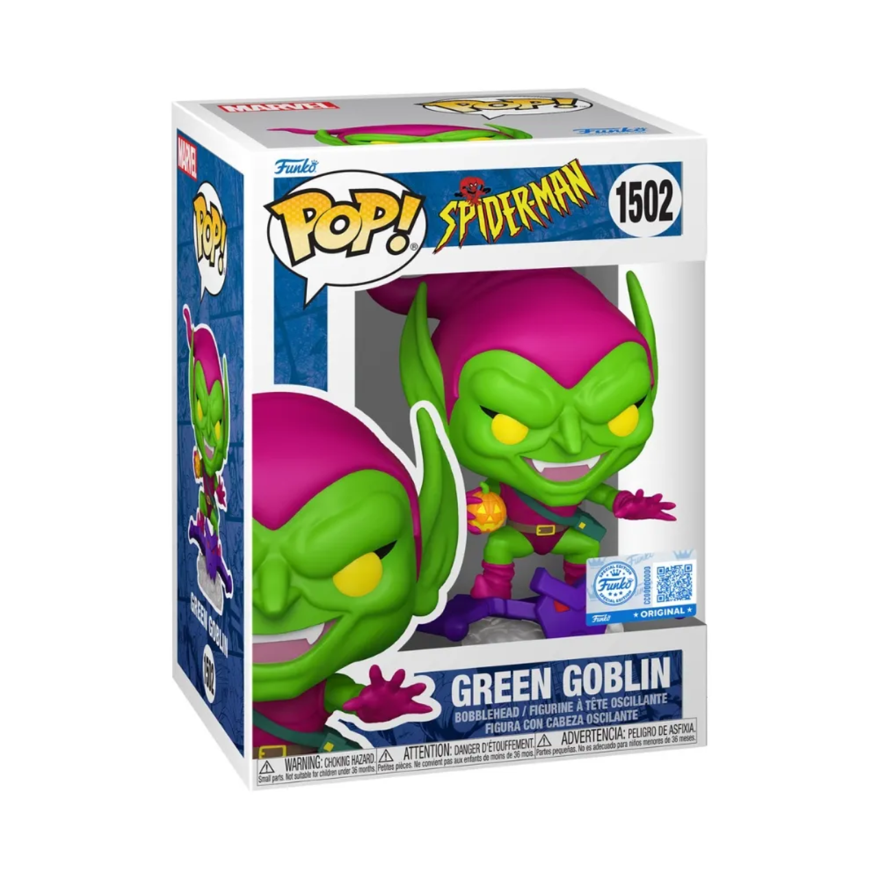 Duende Verde Marvel Homem Aranha 1502 Funko POP! Candide Duende Verde Marvel Homem Aranha 1502 Funko POP! Candide