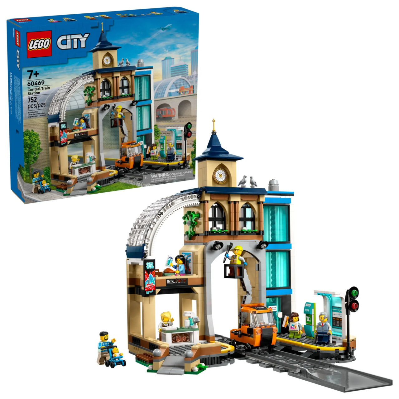 Estação Central de Trem Lego City Estação Central de Trem Lego City