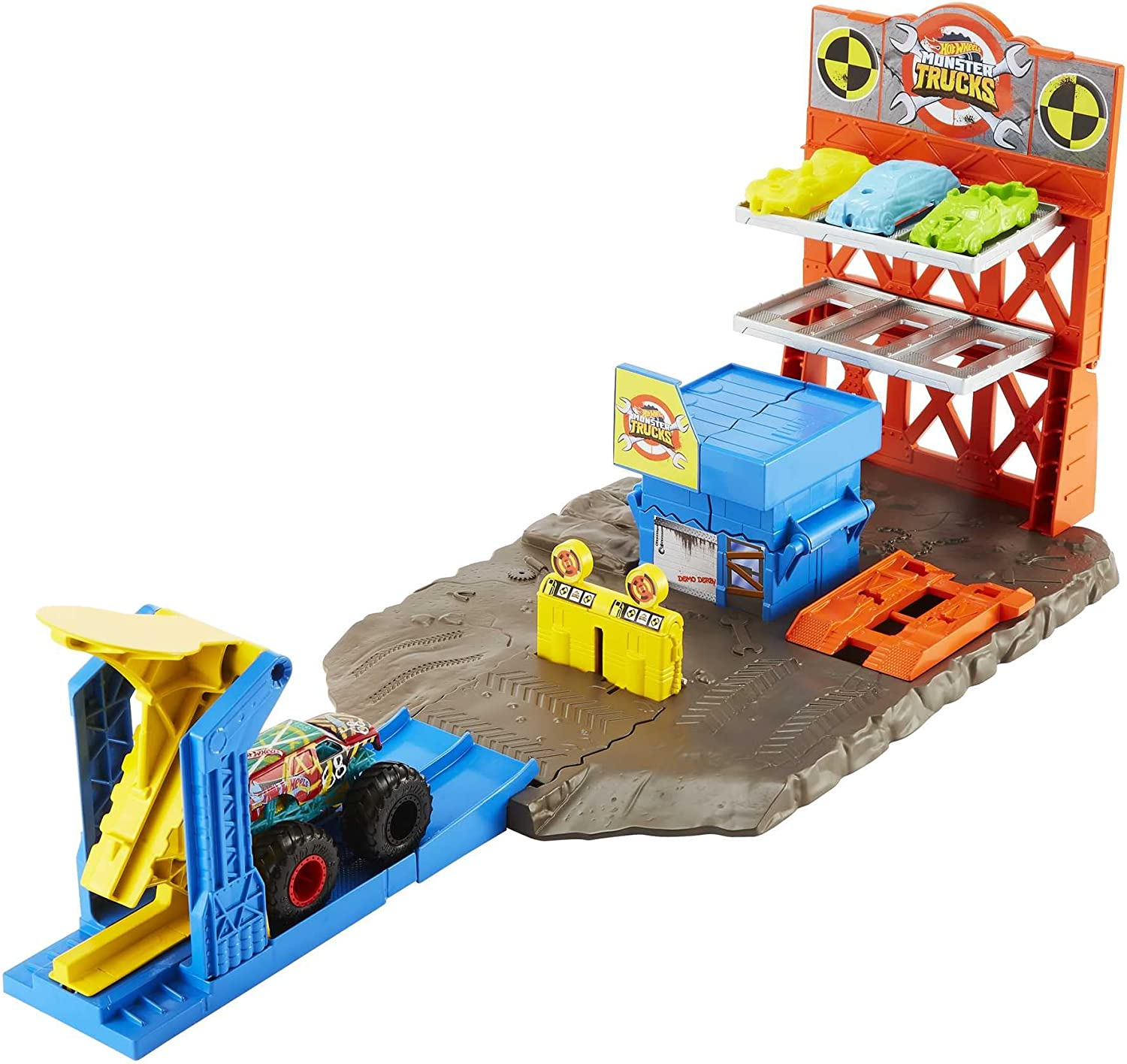 Pista Hot Wheels Looping Monster Truks - Mattel - Pistas