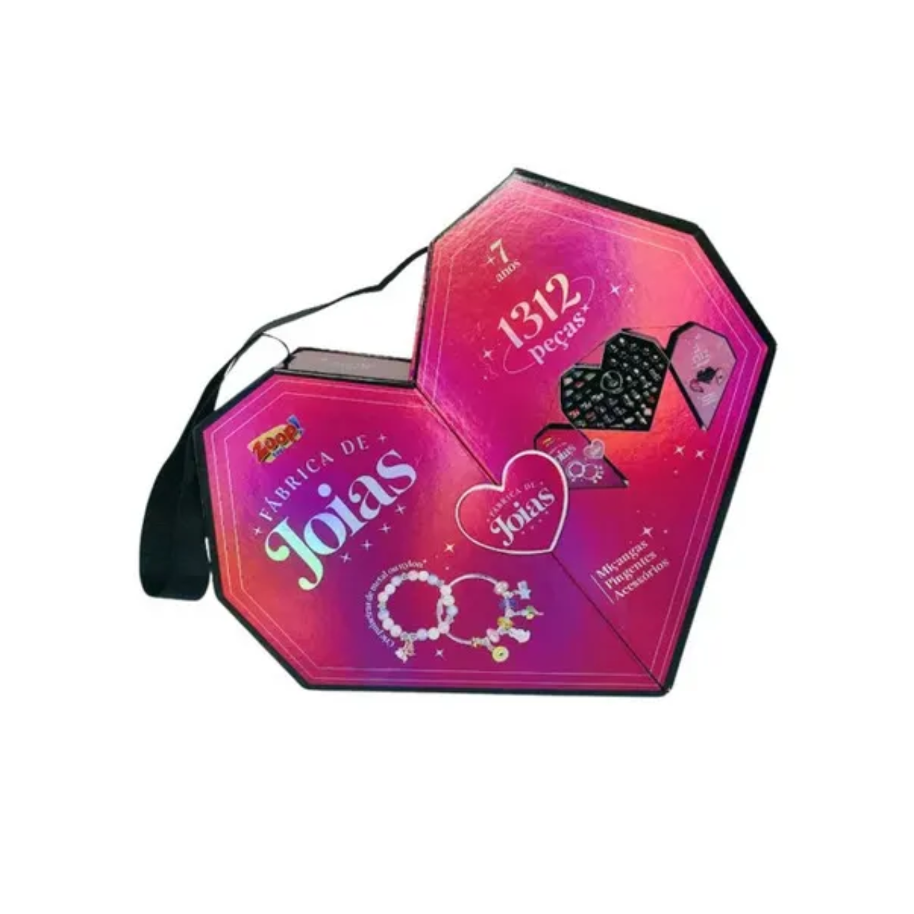 Fábrica de Joias 1312 Peças Zoop Toys Fábrica de Joias 1312 Peças Zoop Toys