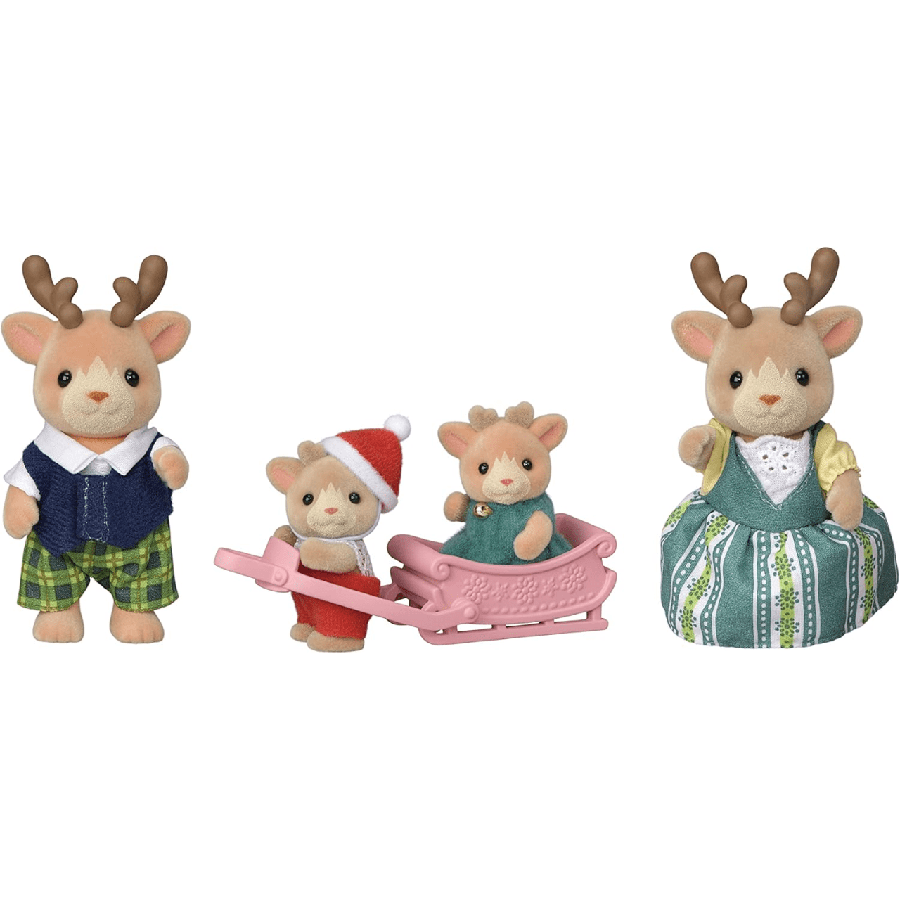 Família das Renas Sylvanian Families Epoch Família das Renas Sylvanian Families Epoch
