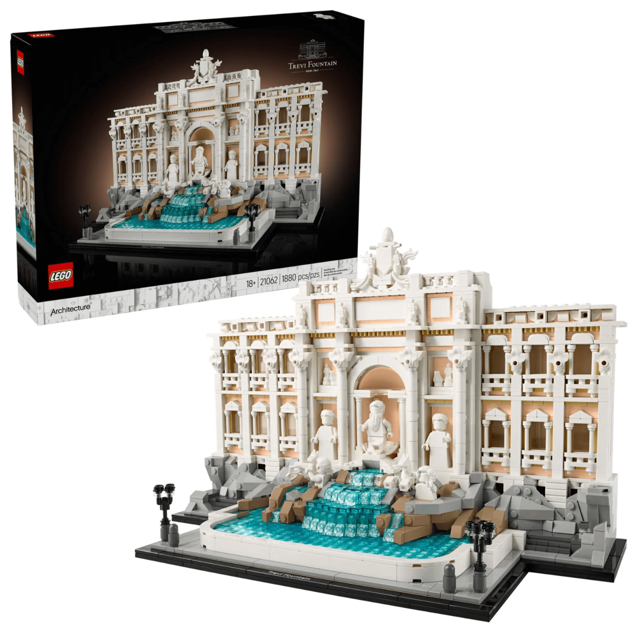 Fontana di Trevi Lego Architecture Fontana di Trevi Lego Architecture