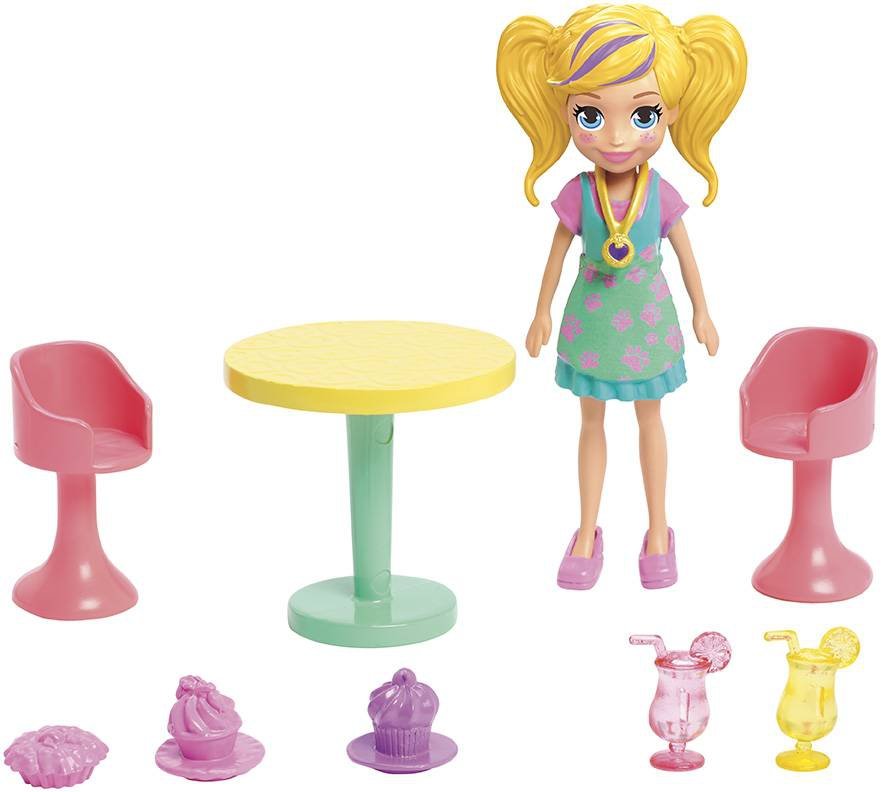 Food Truck 2 Em1 Mattel Polly Pocket Loira