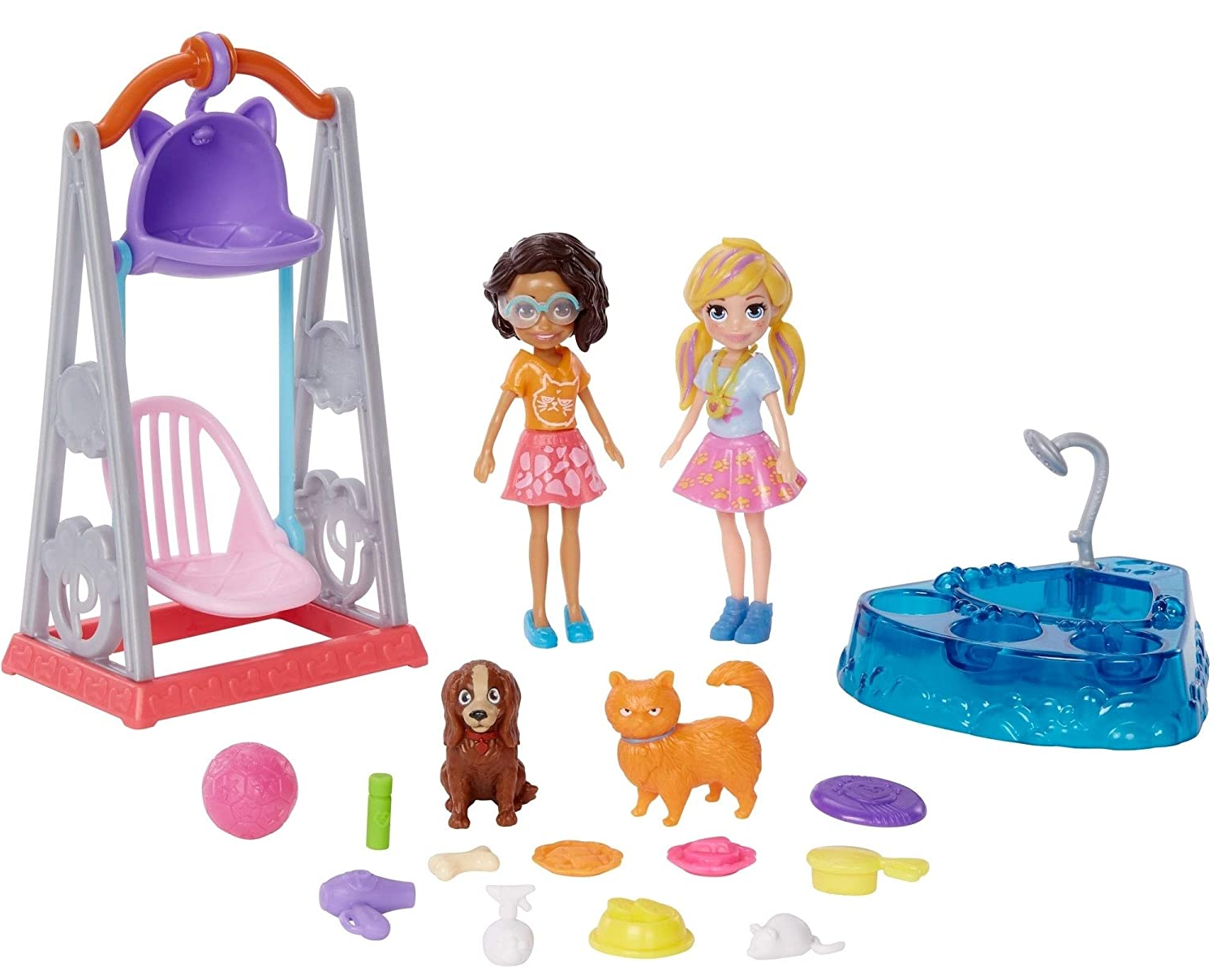 Polly Pocket Mega Trailer Da Polly Rosa Mattel Rosa : :  Brinquedos e Jogos