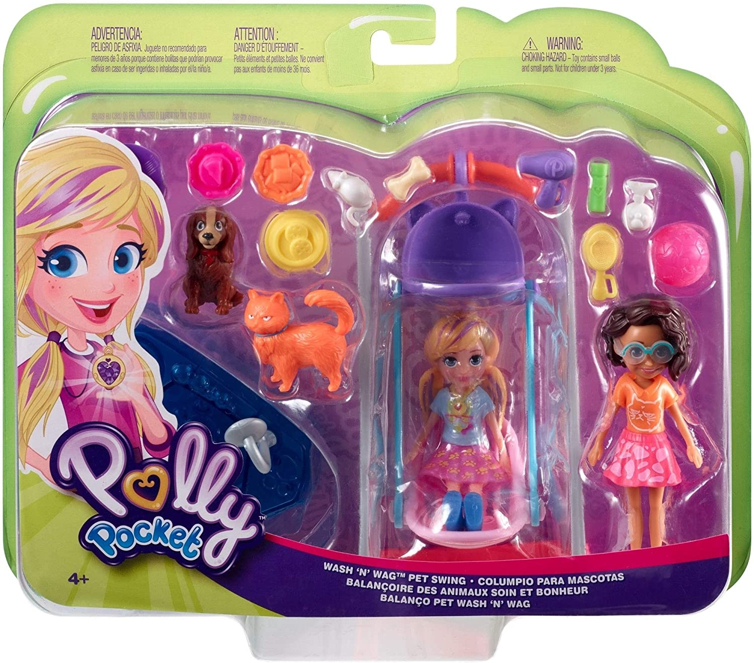 Polly Pocket Mega Trailer Da Polly Rosa Mattel Rosa : :  Brinquedos e Jogos