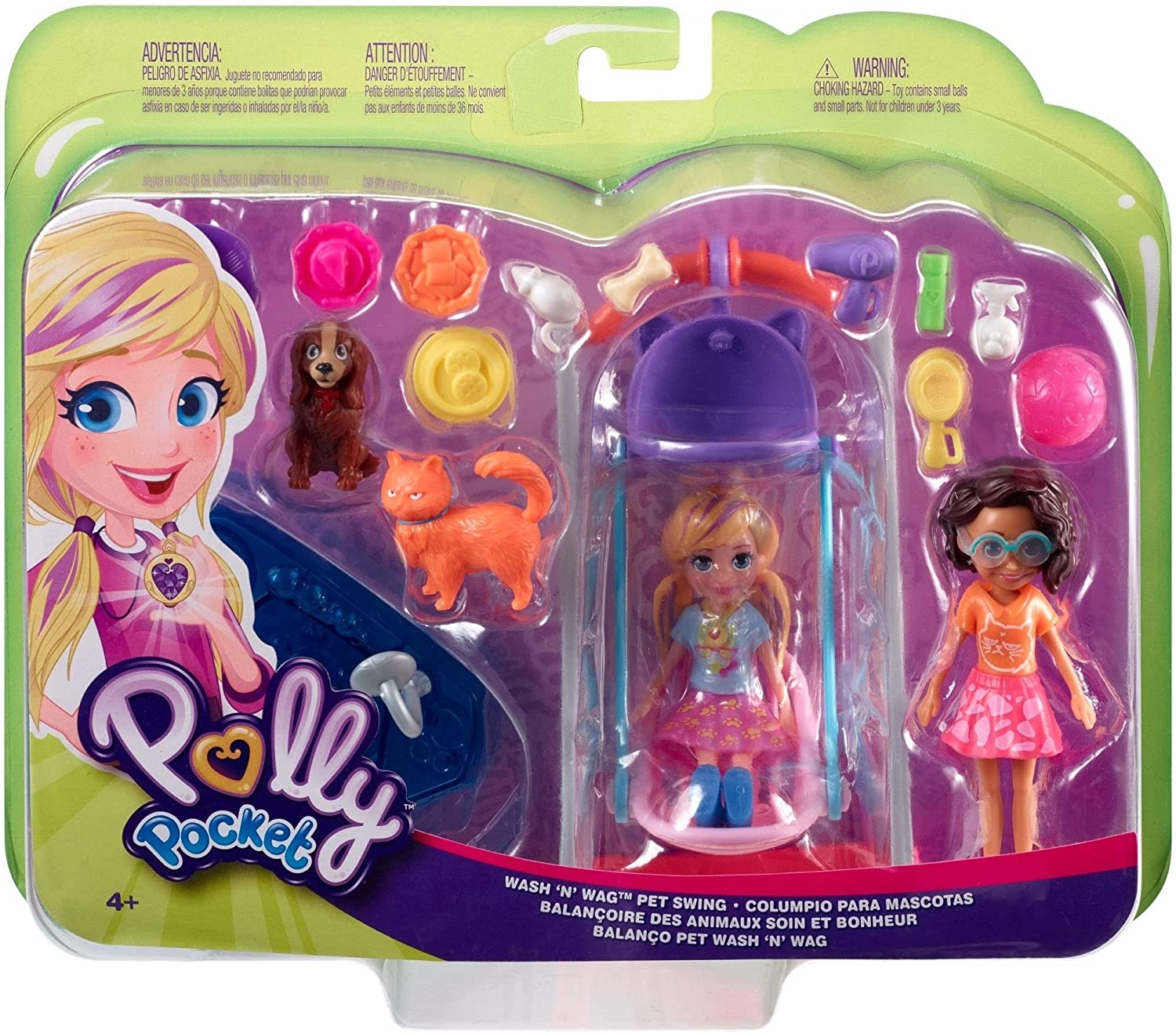 MATTEL POLLY POCKET AMIGAS DIA DE CHUVA - GTIN/EAN/UPC