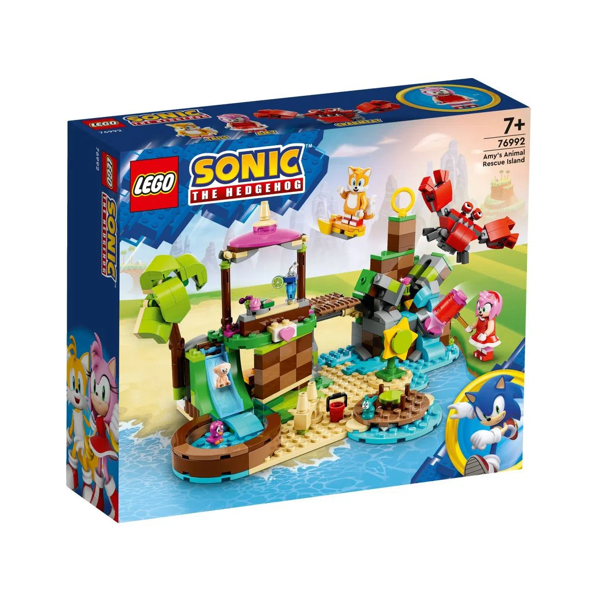 Boneco Mini Figura de Ação Compatível com LEGO Turma Sonic