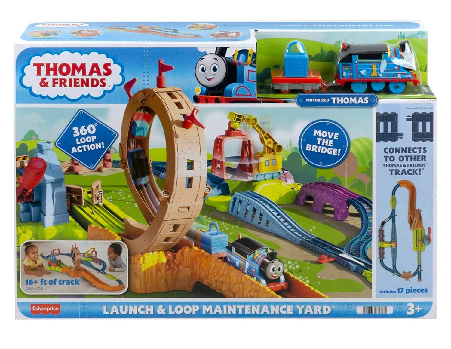 Trem Motorizado - Thomas E Seus Amigos - Thomas - Fisher- Price