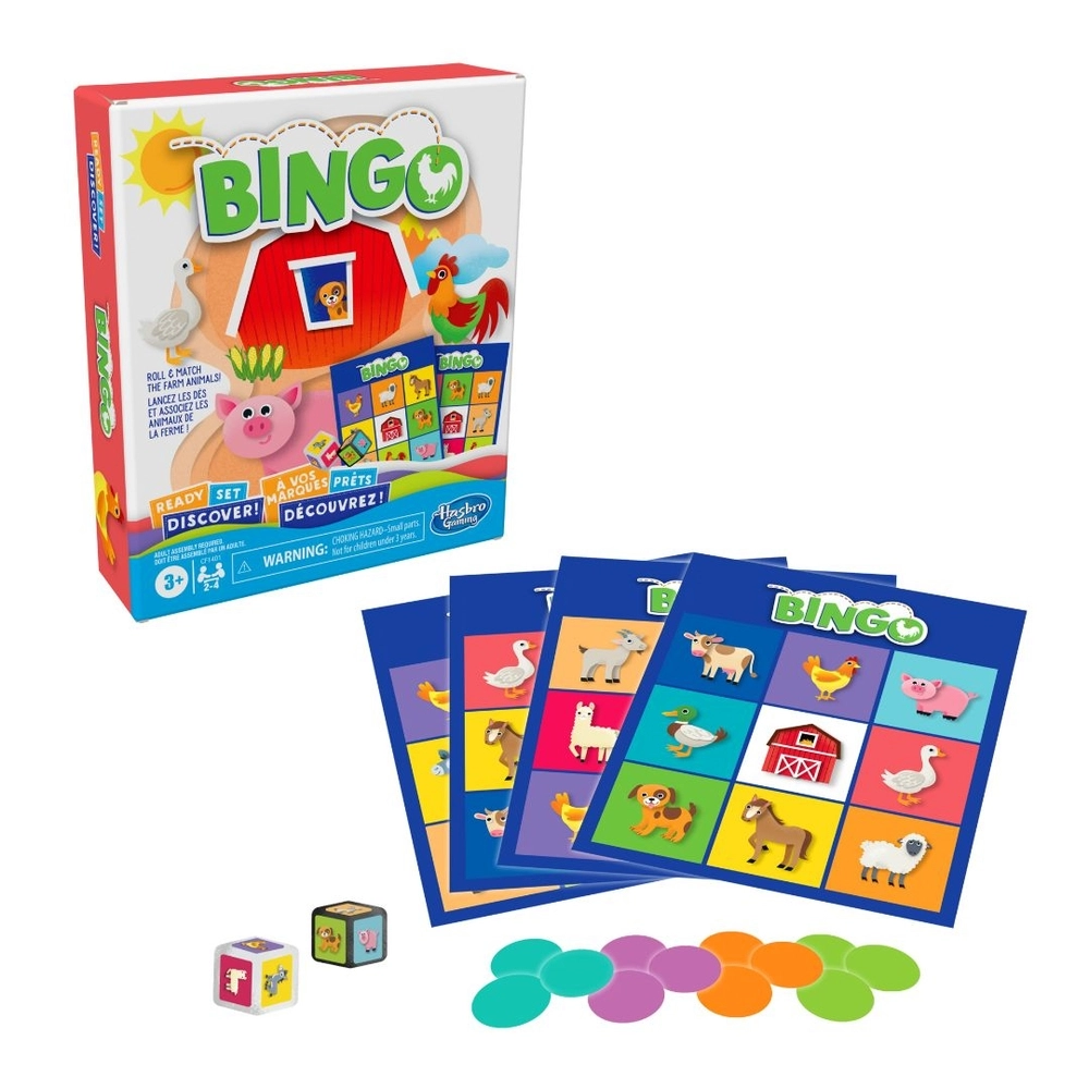 Jogo Bingo Hasbro Gaming - Fátima Criança