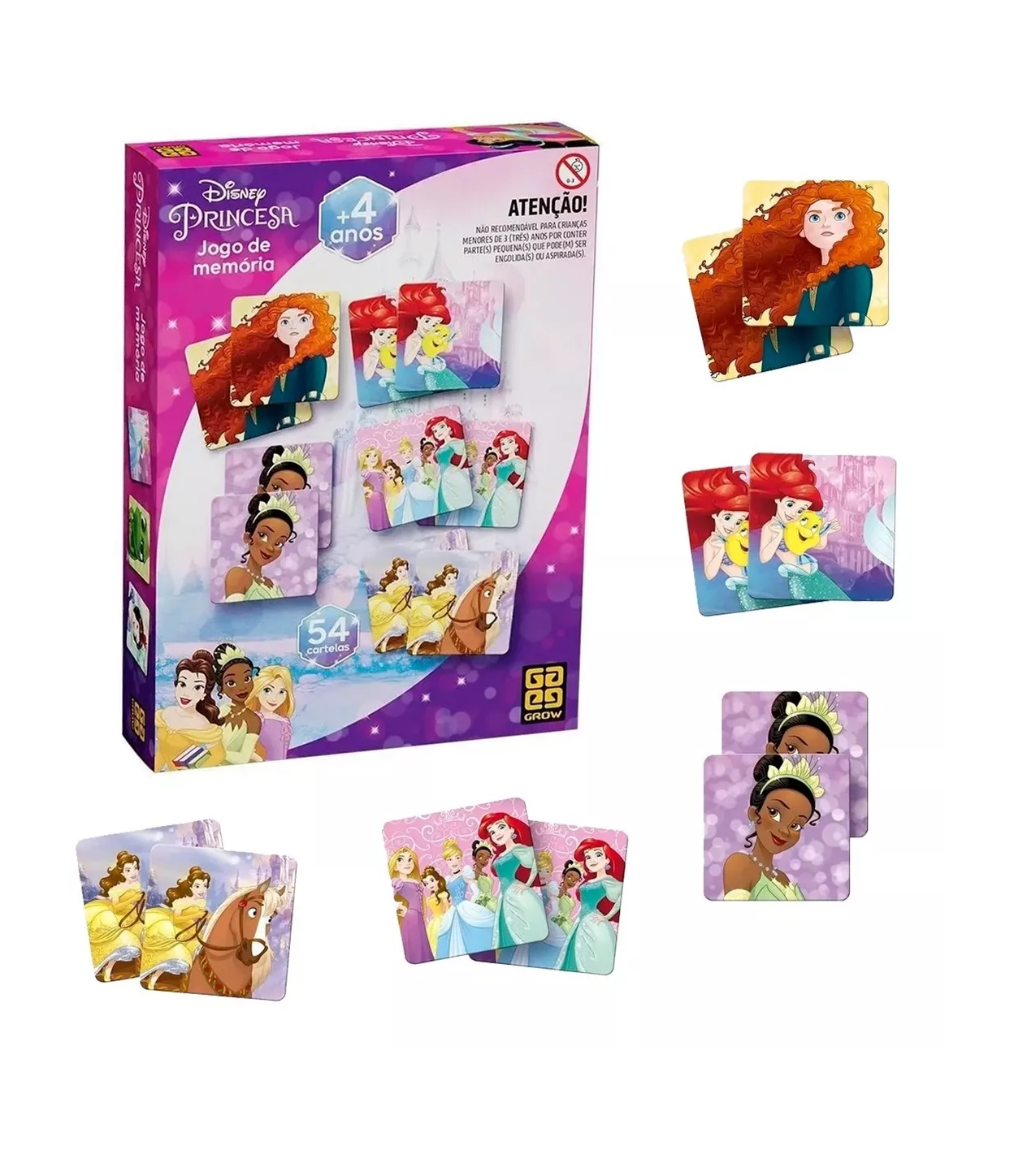 Jogo de Memória Barbie / Barbie Memory Set - Grow