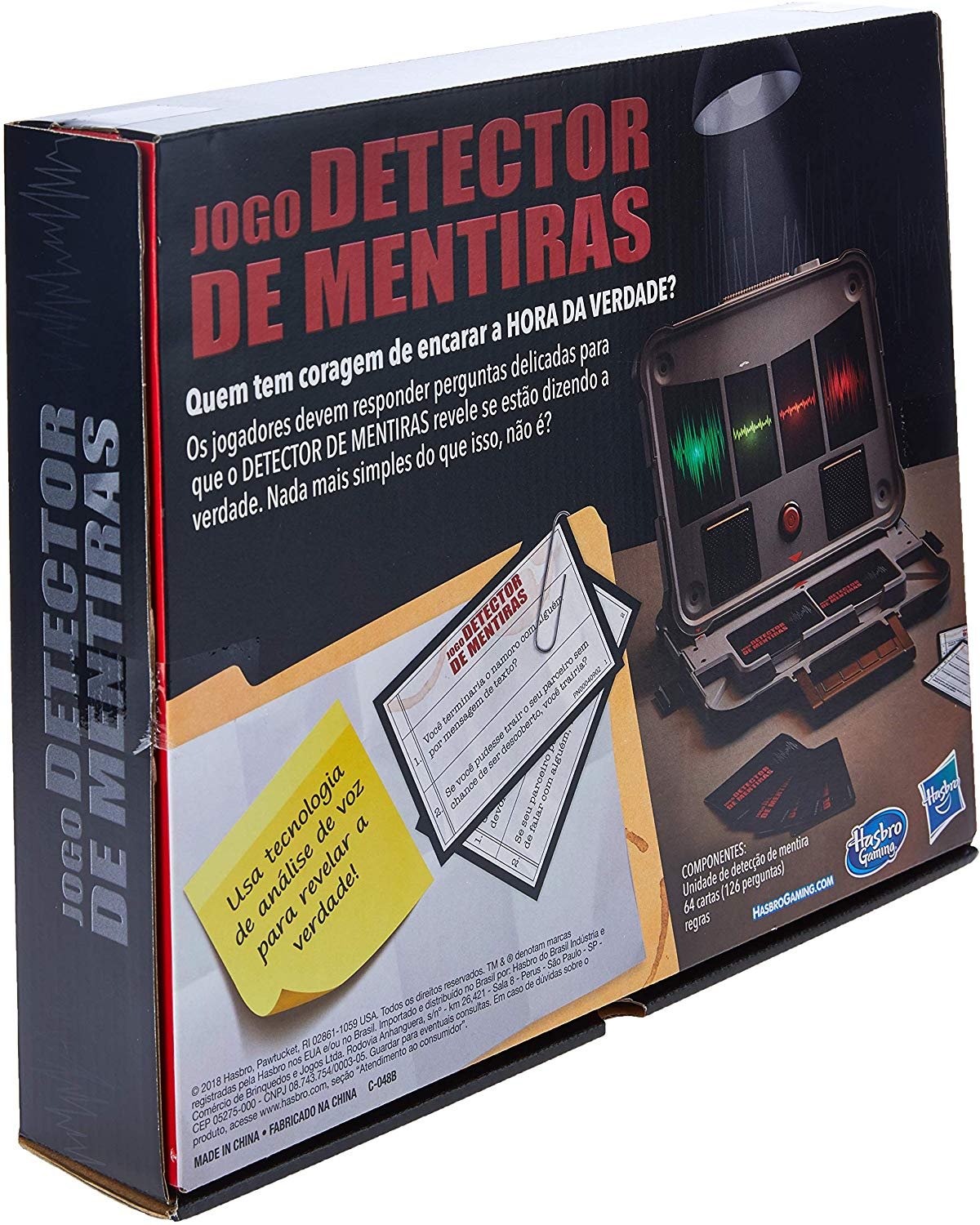 Jogo Detector de Mentiras Hasbro - Fátima Criança