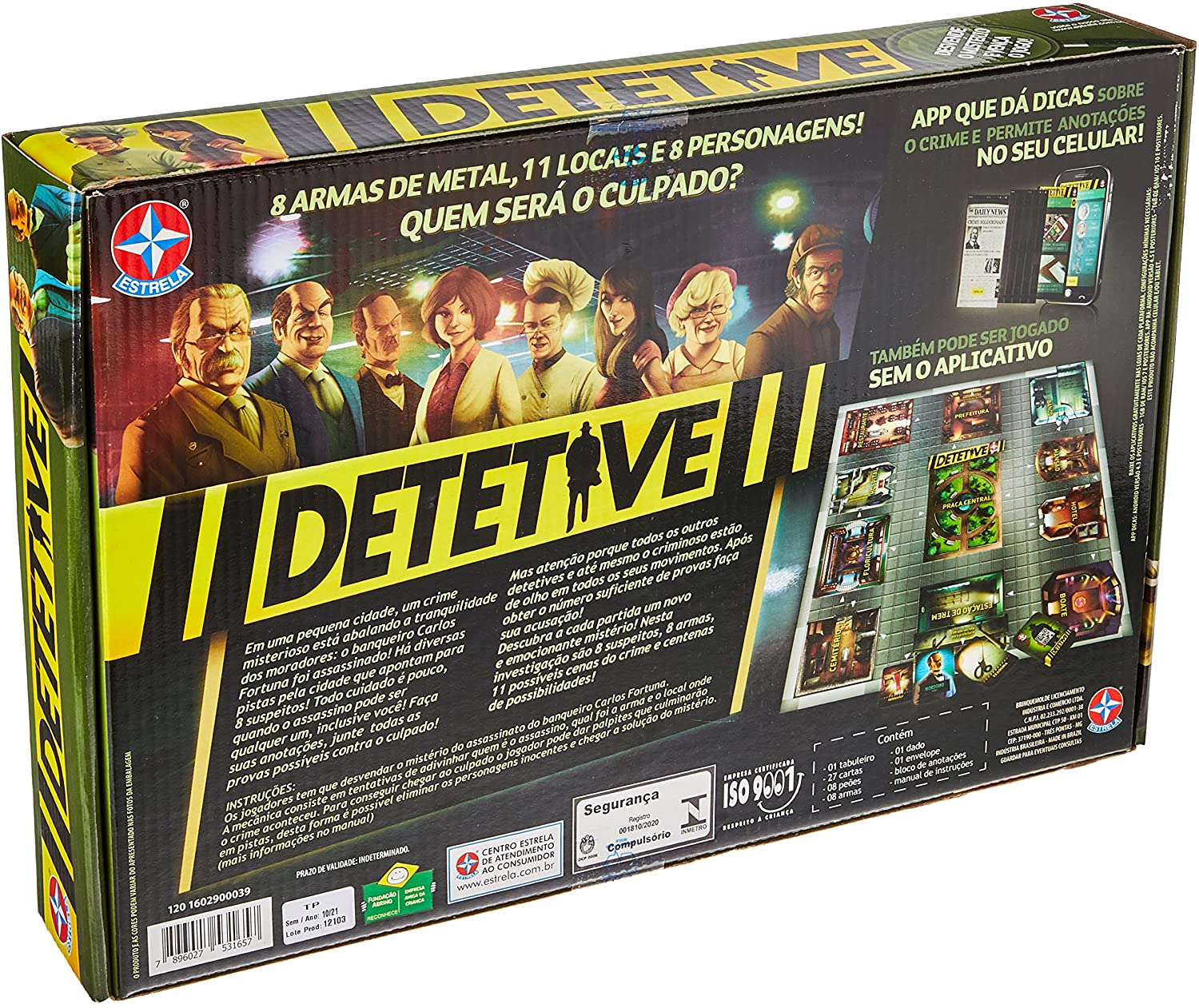 Jogo Detetive Jr., Estrela