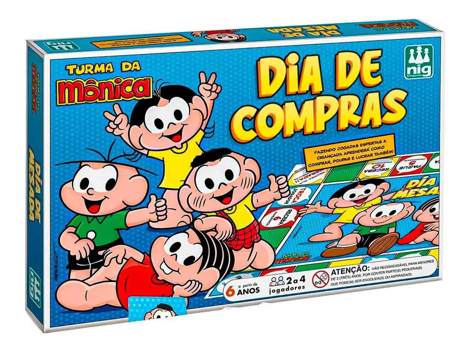 Jogo De Mesa Pizzaria Maluca Grow